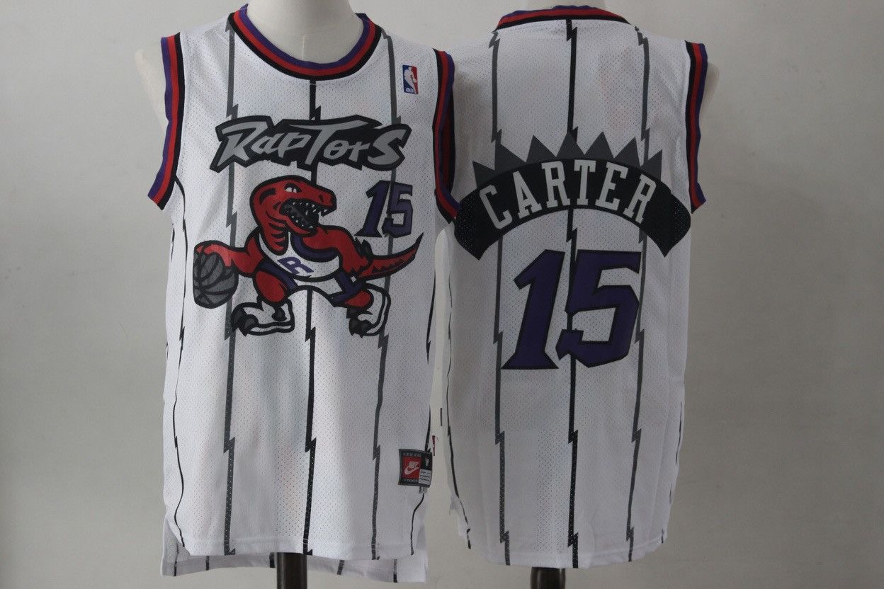 NBA Retrò Maglia Basket - Vince Carter Toronto Raptors #15 - L Size US L / EU 52-54 / 3 - 1 Thumbnail