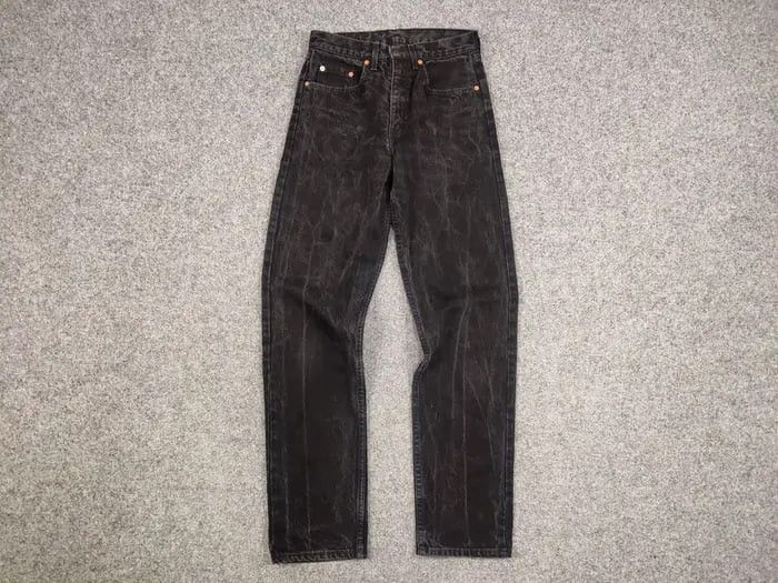 Levi's Vintage 90's Levis 615 fit Guide Faded Black Denim Jeans Size US 30 / EU 46 - 7 Thumbnail