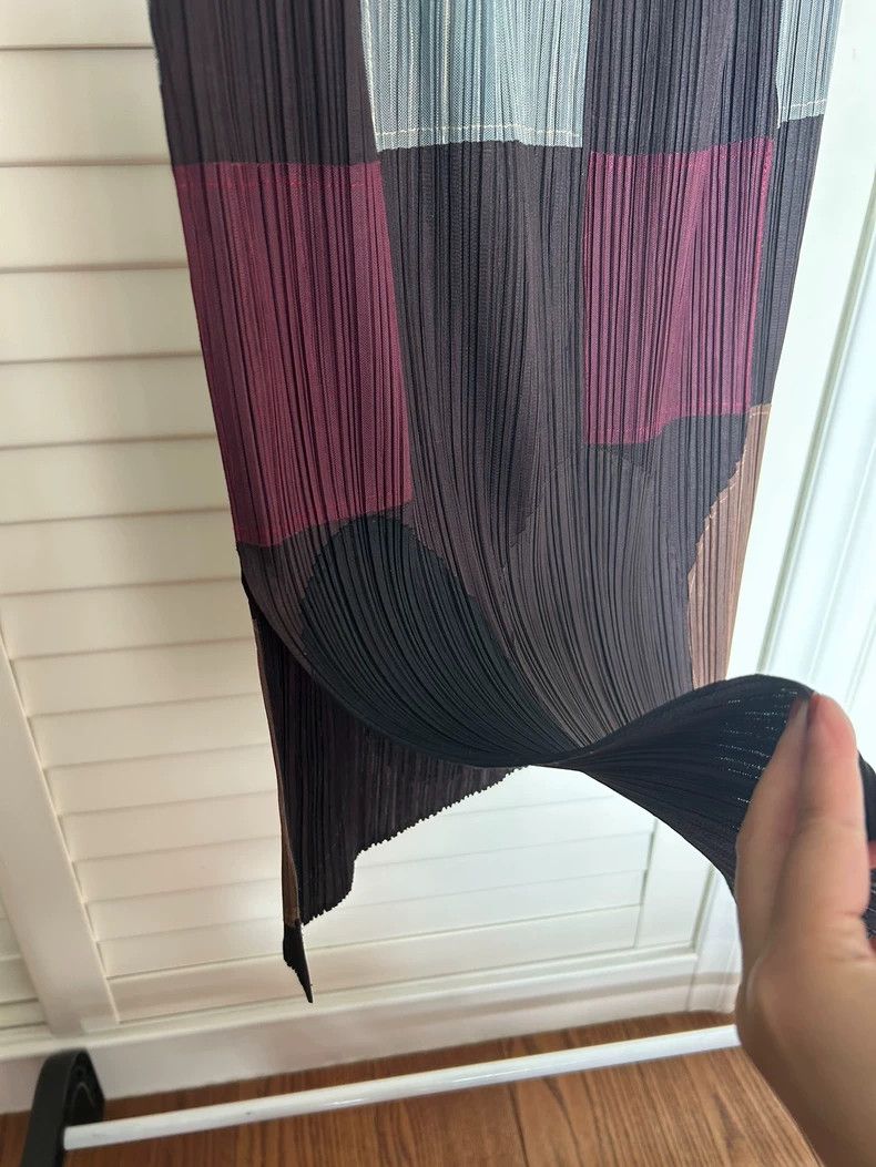 Issey Miyake Issey Miyake size:1 Brown pleated skirt Size 42" / US 20 - 3 Thumbnail