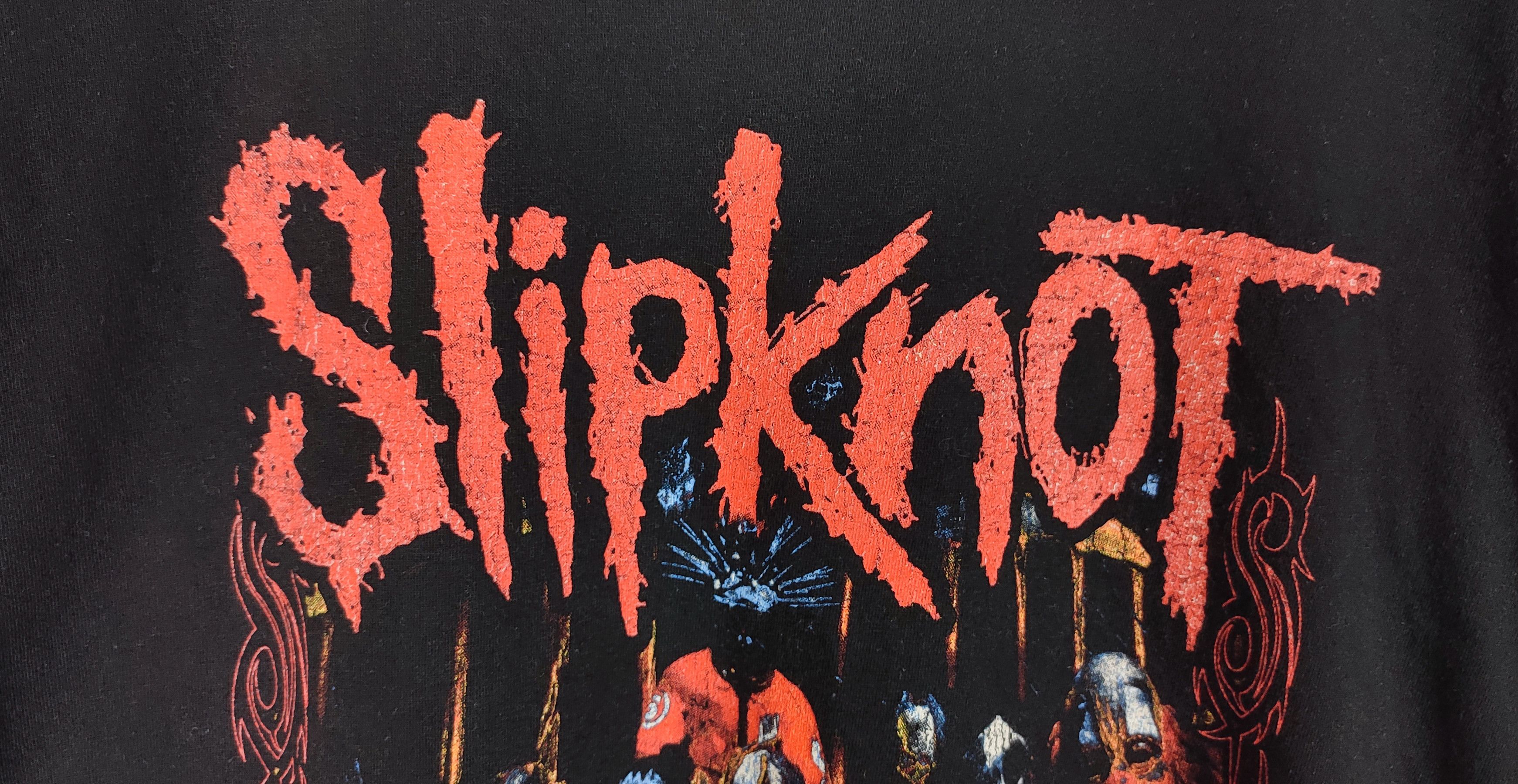 Band Tees × Slipknot Slipknot Band Tees Masks T-shirt y2k Size US L / EU 52-54 / 3 - 3 Thumbnail
