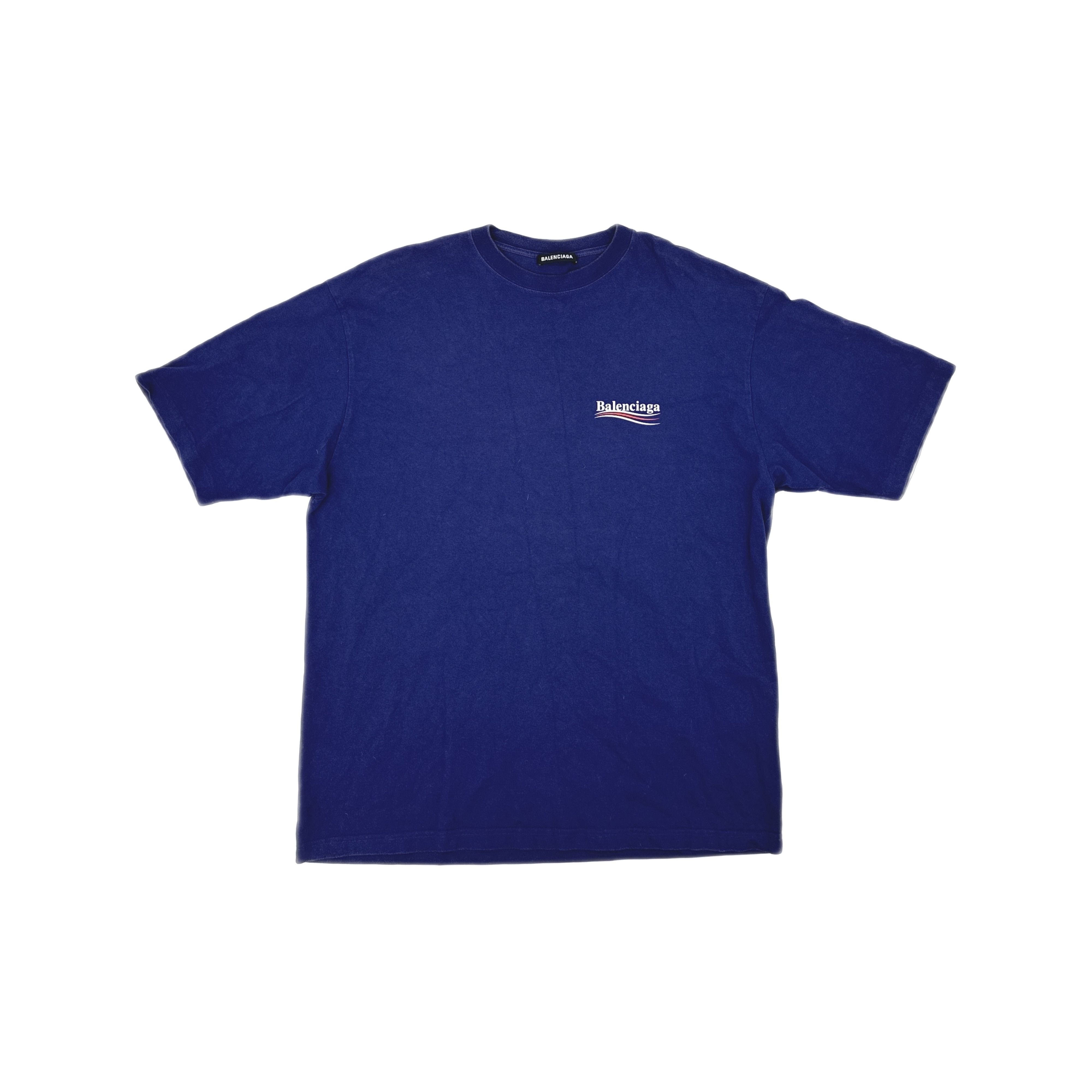 Balenciaga Balenciaga Political Campaign Logo T-Shirt L Size US L / EU 52-54 / 3 - 1 Thumbnail