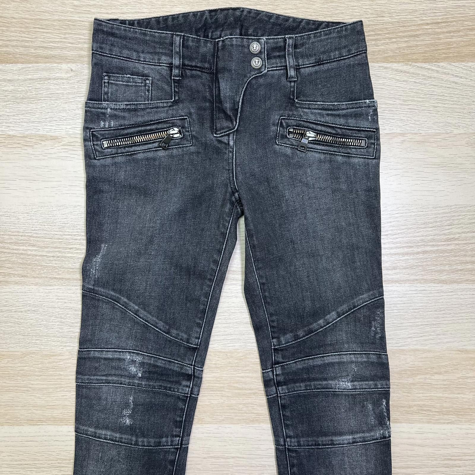 Balmain Balmain Moto Skinny Jeans Size 36" / US 14 / IT 50 - 1 Thumbnail