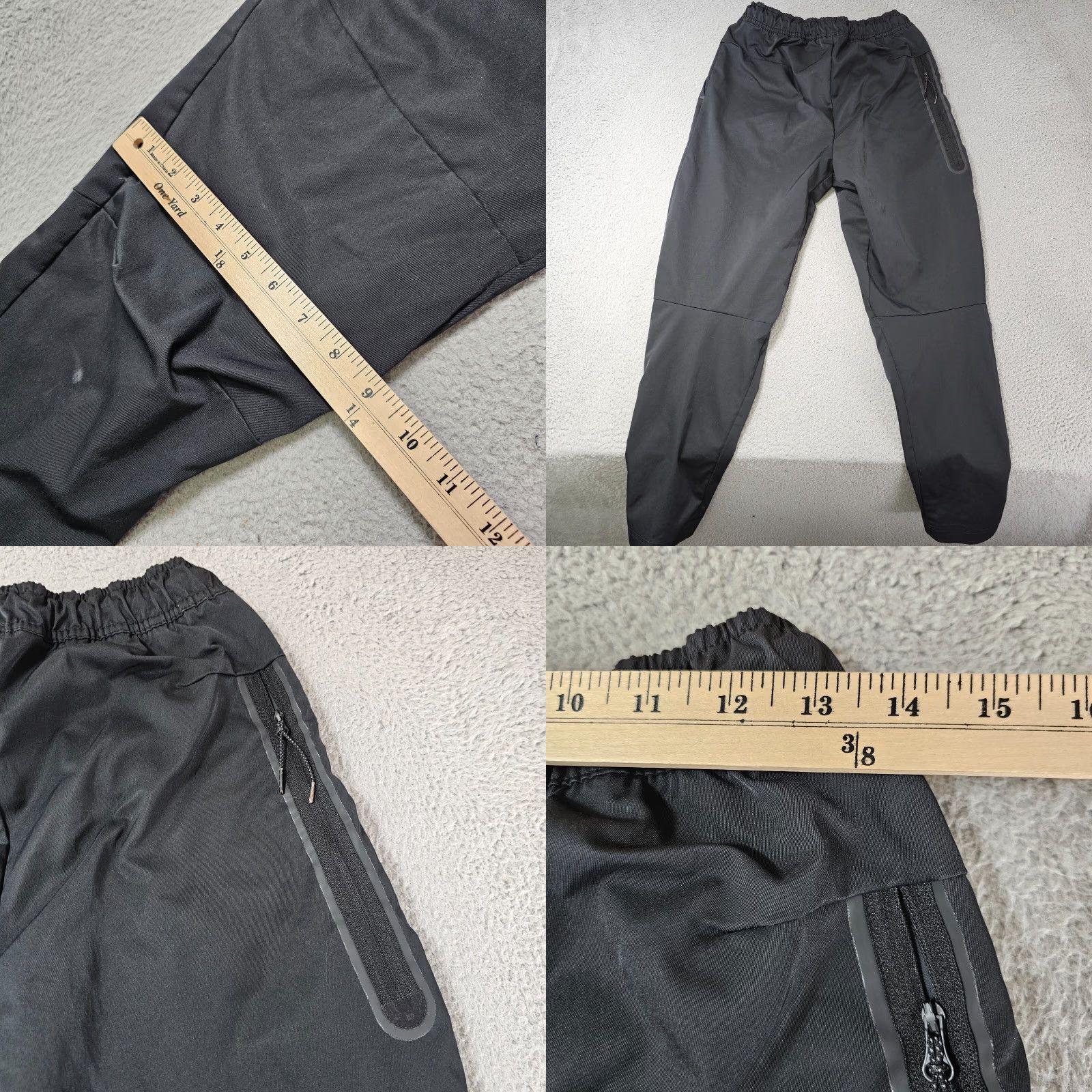 Nike Nike Sportswear Tech Pants Mens Small Black Jogger Woven Active Athleisure Size US 29 - 8 Thumbnail