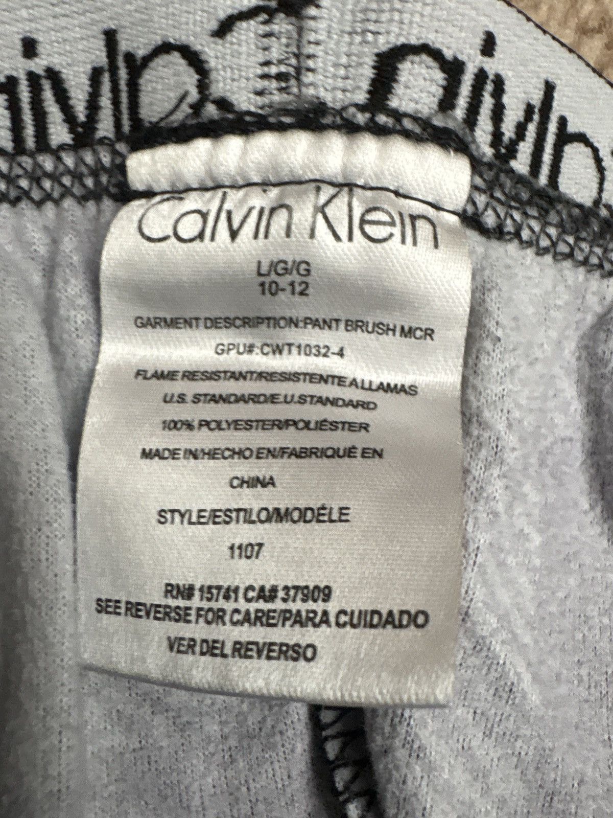 Calvin Klein Pajama pants Size US 26 / EU 42 - 1 Thumbnail