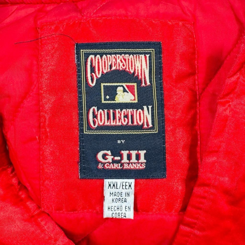 Cooperstown Collection Vintage G-III Atlanta Braves Satin Bomber Jacket - Size XXL Size US XXL / EU 58 / 5 - 5 Thumbnail