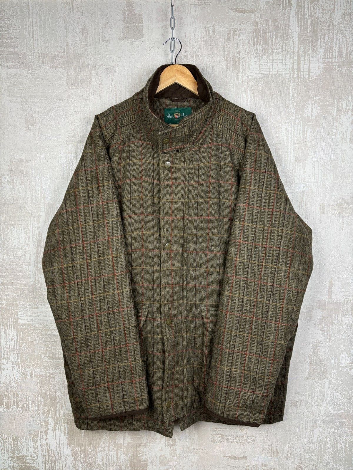 Alan Paine Alan Paine 3XL Country Collection Check Wool Field Coat Size US XXL / EU 58 / 5 - 8 Thumbnail