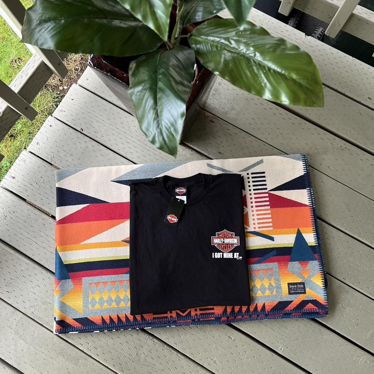 Harley Davidson × Vintage Vintage Harley Davidson T Shirt Size US XL / EU 56 / 4 - 4 Thumbnail
