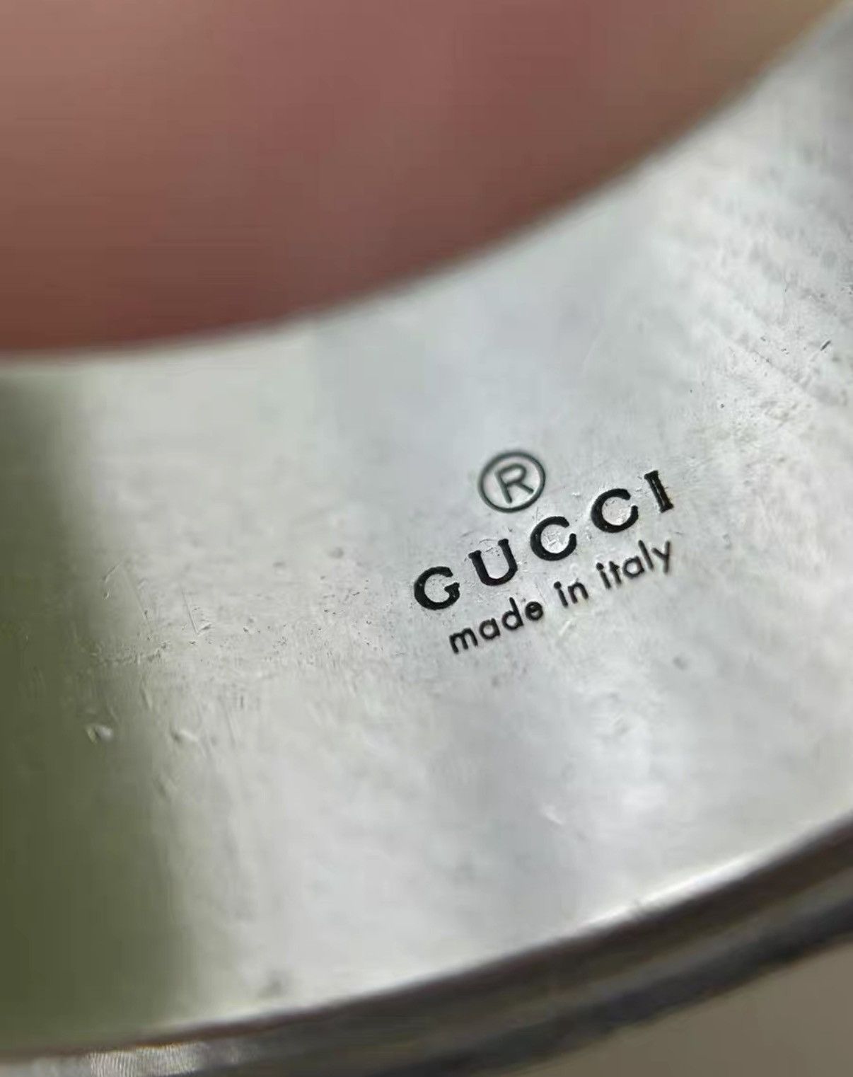 Gucci Gucci sterling silver Double G ring J38 Size ONE SIZE - 2 Thumbnail