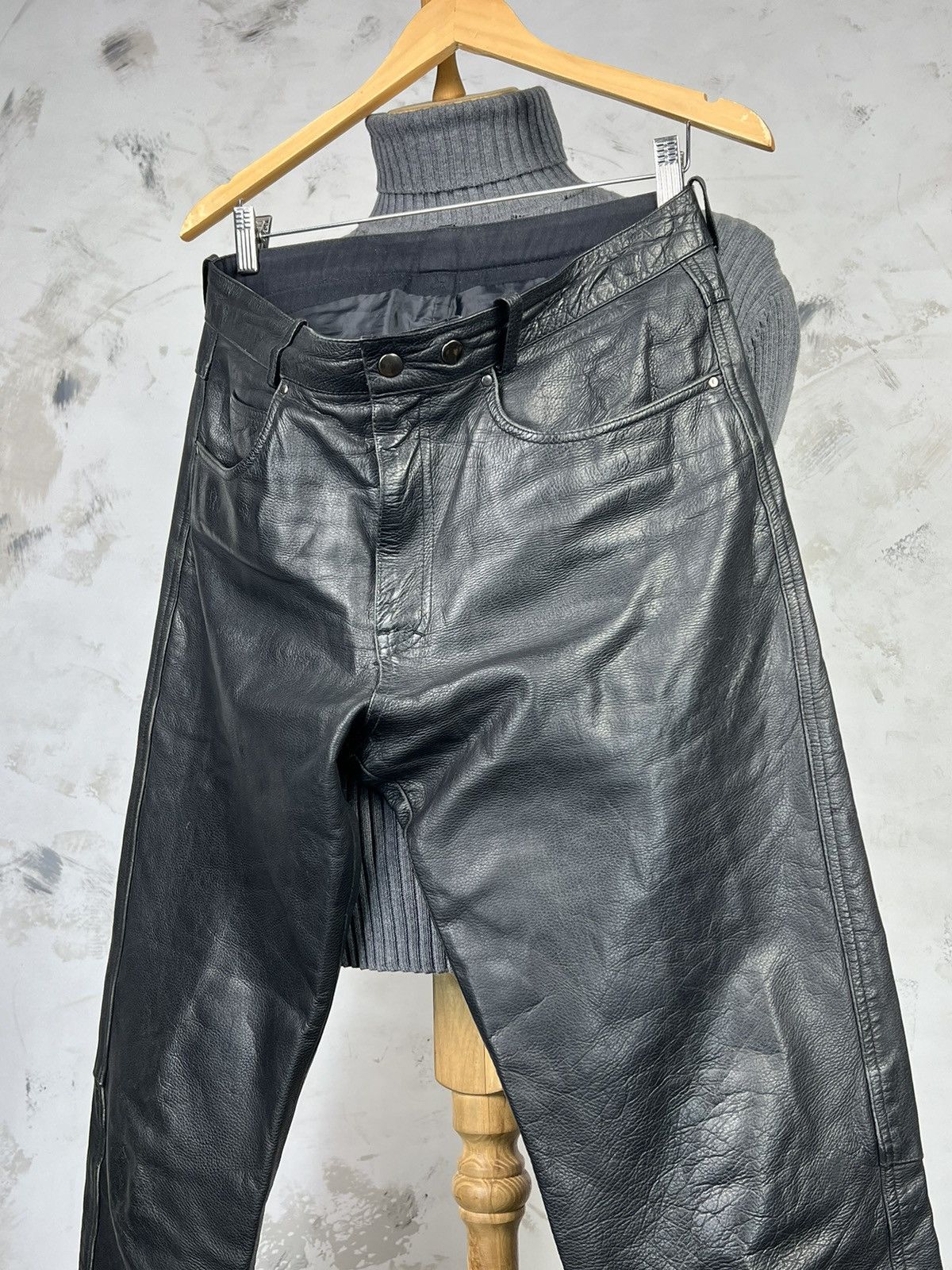 Vintage Vintage Held Leather Pants Riding Trousers Size M - L Size US 32 / EU 48 - 7 Thumbnail