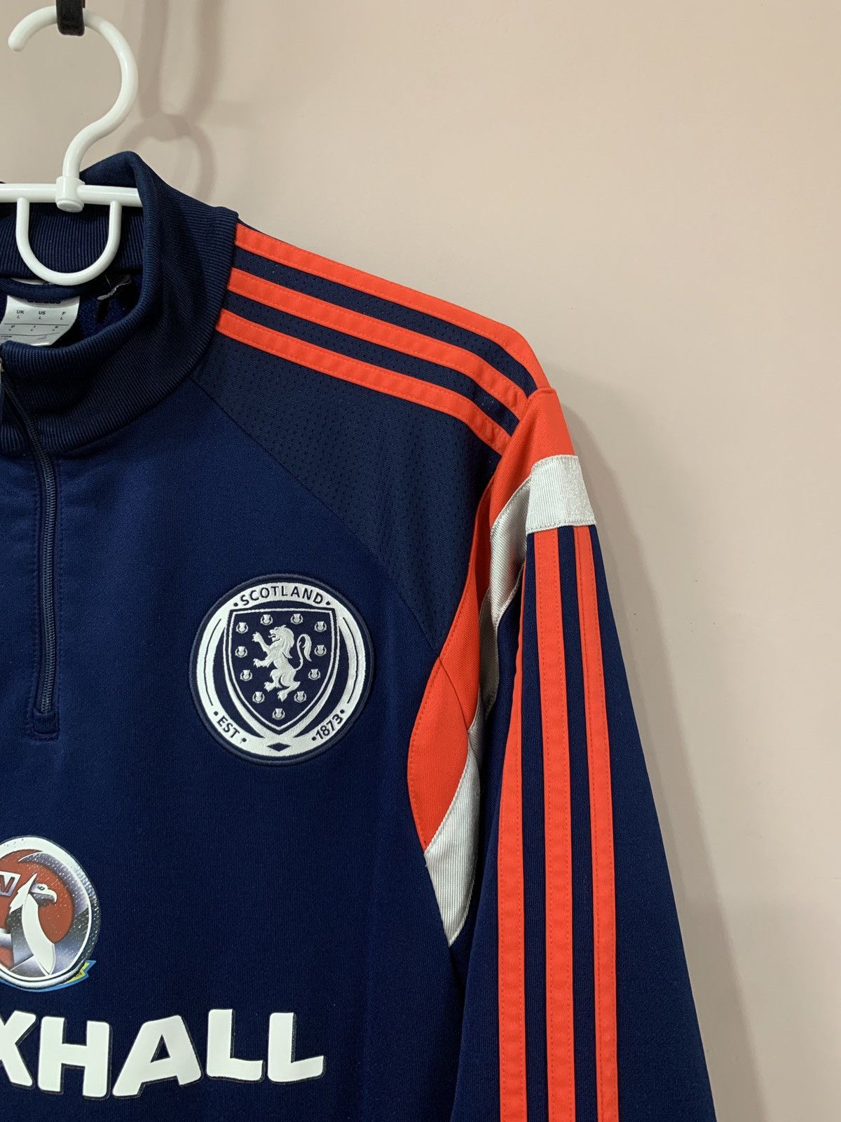 Adidas Scotland 2014 Football Sweatshirt Adidas Soccer Size L Size US L / EU 52-54 / 3 - 4 Thumbnail