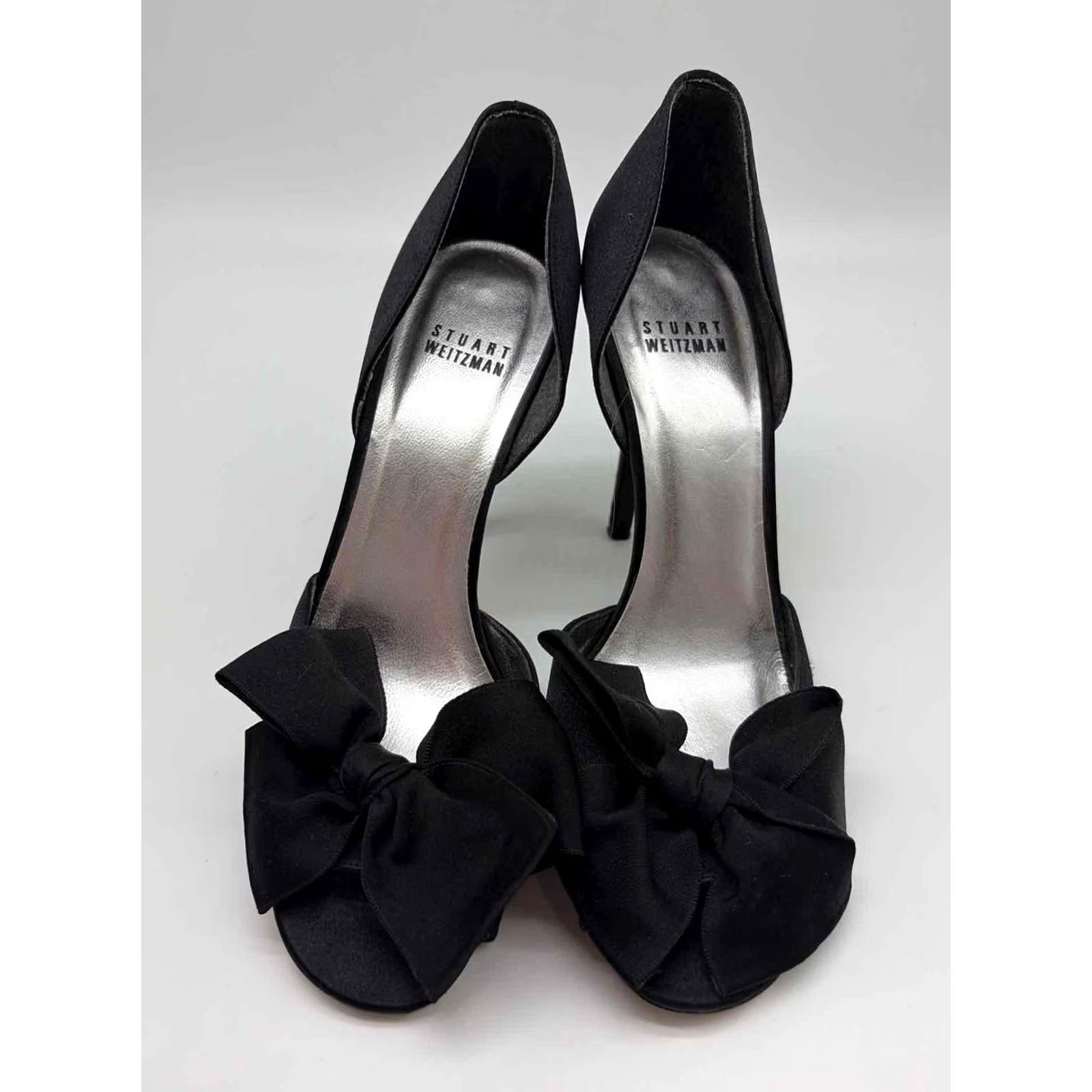 Stuart Weitzman Stuart Weitzman Black Size 7.5 Pump Heels Size US 8 / IT 38 - 5 Thumbnail