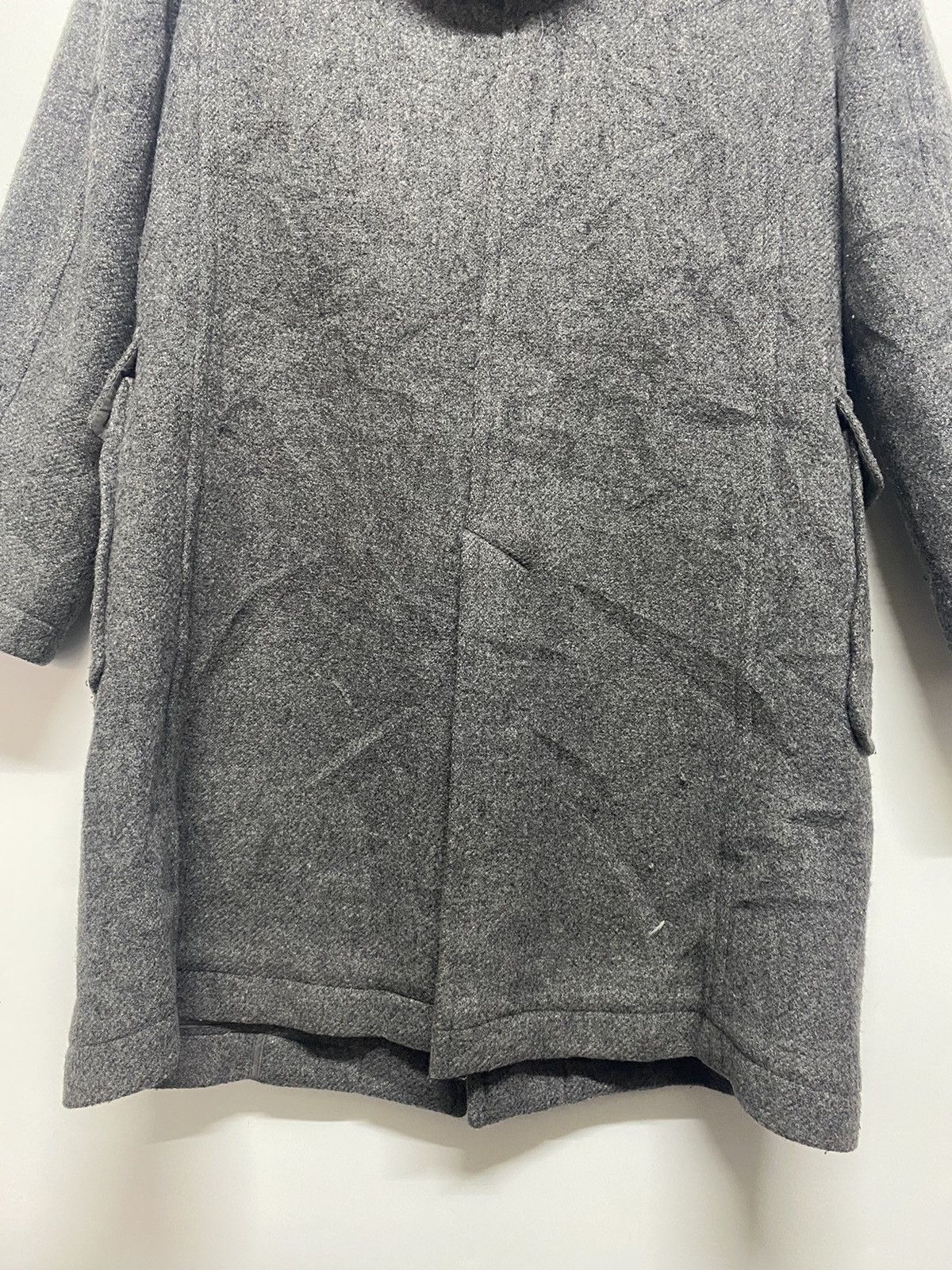 JW Anderson × Japanese Brand × Uniqlo Uniqlo x JW Anderson Wool Duffle Coat Hoodie Jacket Size S / US 4 / IT 40 - 11 Thumbnail