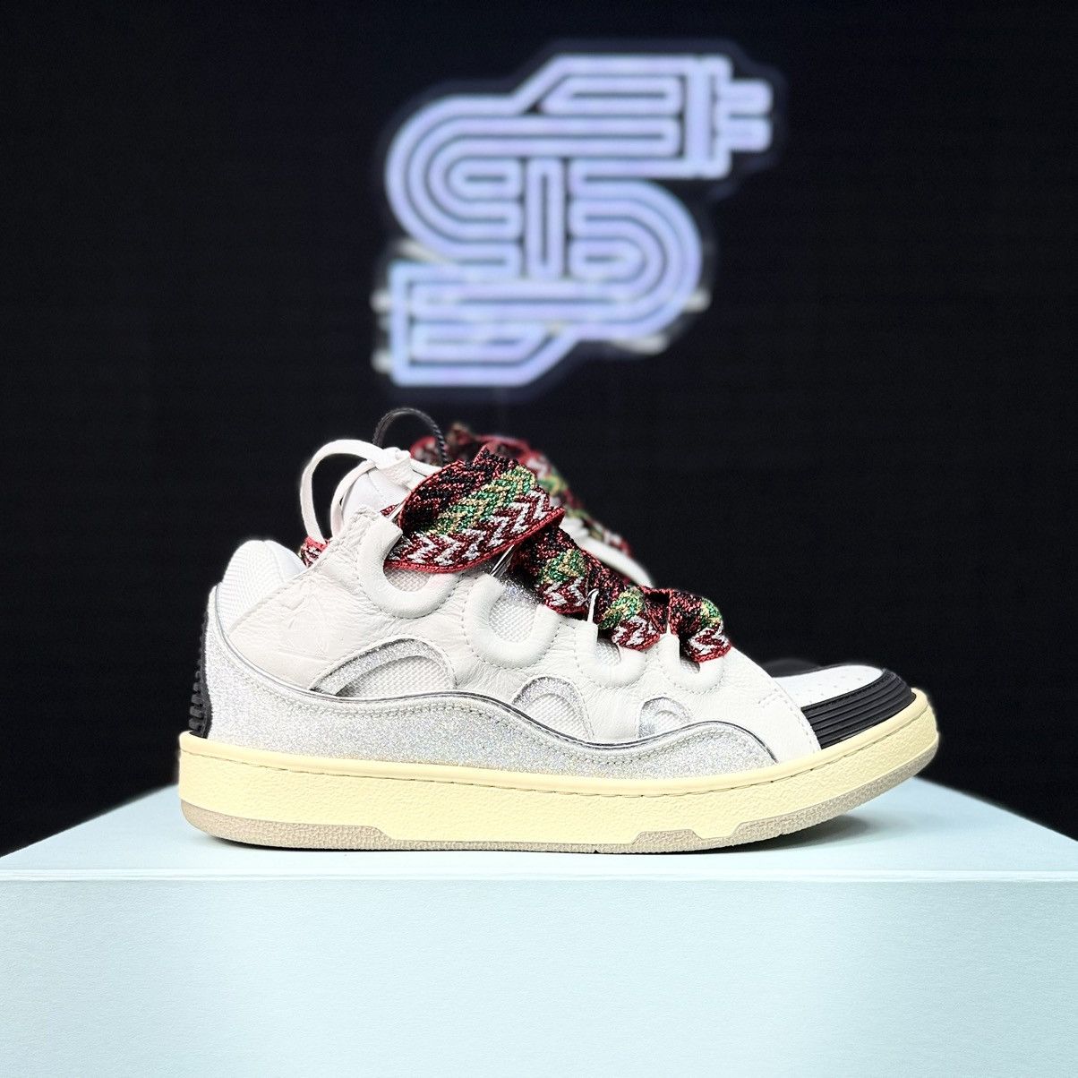 Lanvin Lanvin Glitter Curb Sneaker Size US 13 / EU 46 - 2 Thumbnail