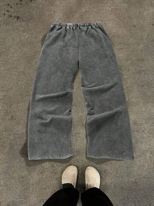 Japanese Brand Washed pants/sweatpants opium PlayboiCarti zipper Size US 34 / EU 50 - 2 Thumbnail