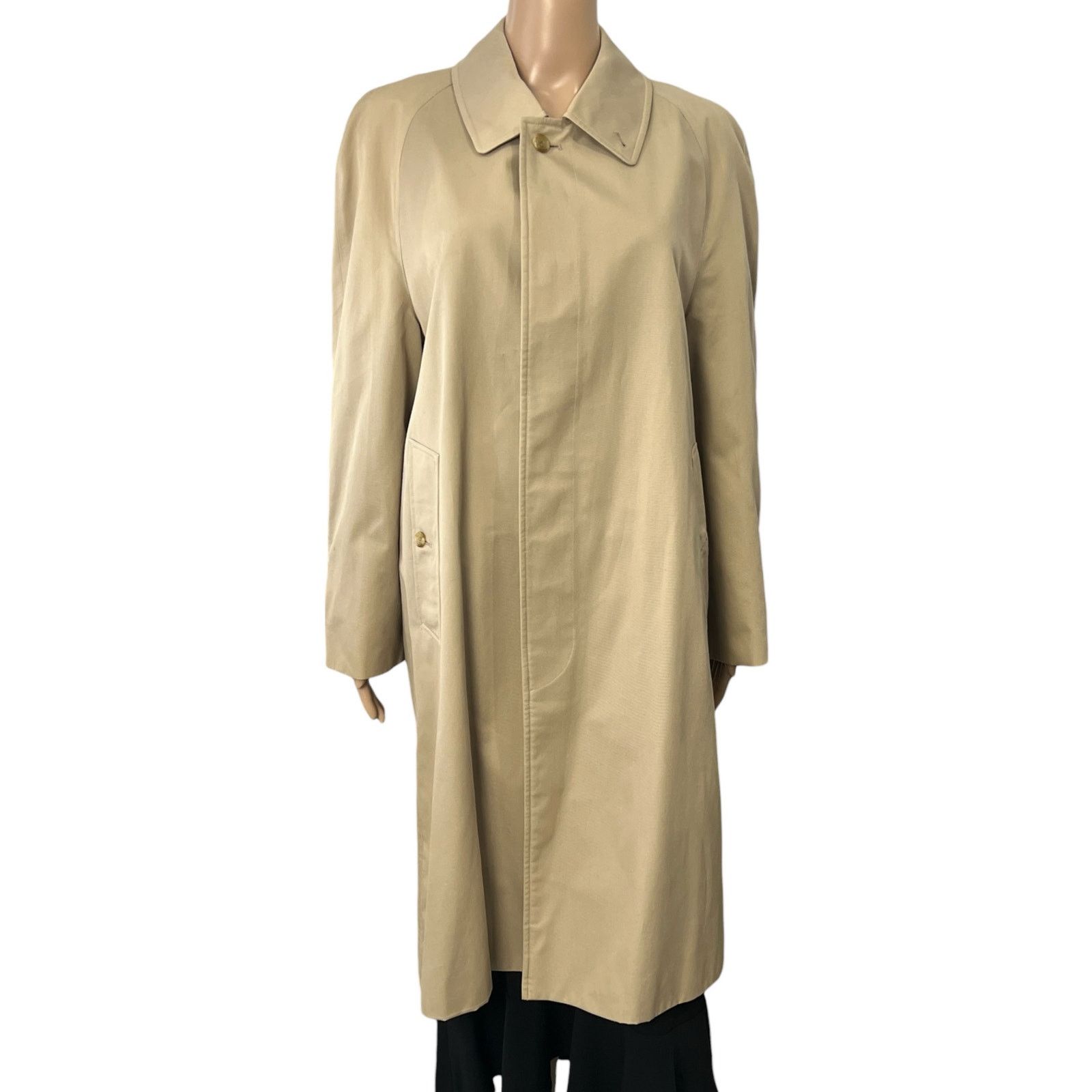 Burberry Burberry Tan Trench Coat Size L / US 10 / IT 46 - 1 Thumbnail