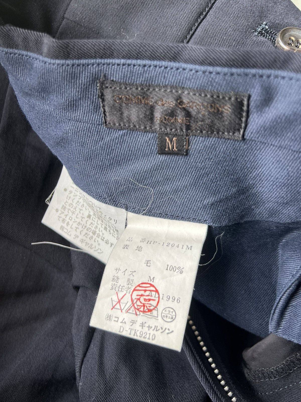 Comme des Garcons Homme AW96 Comme des Garcons Homme Gabardine Wool Trousers Pants Size US 32 / EU 48 - 9 Thumbnail