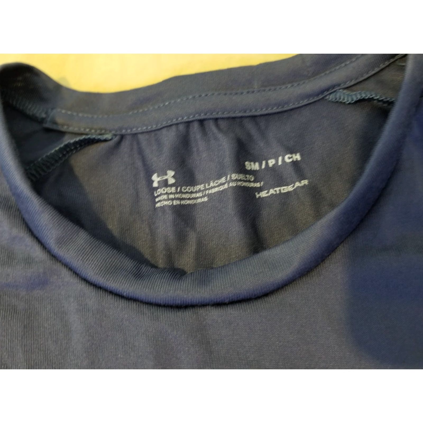 Under Armour VINTAGE? No. Under armour Shirt Men S Blue Short Sleeve Athletic Gym Workout Crew Neck T-Shirt Logo HeatGear, Regular, Polyester Size US S / EU 44-46 / 1 - 3 Thumbnail