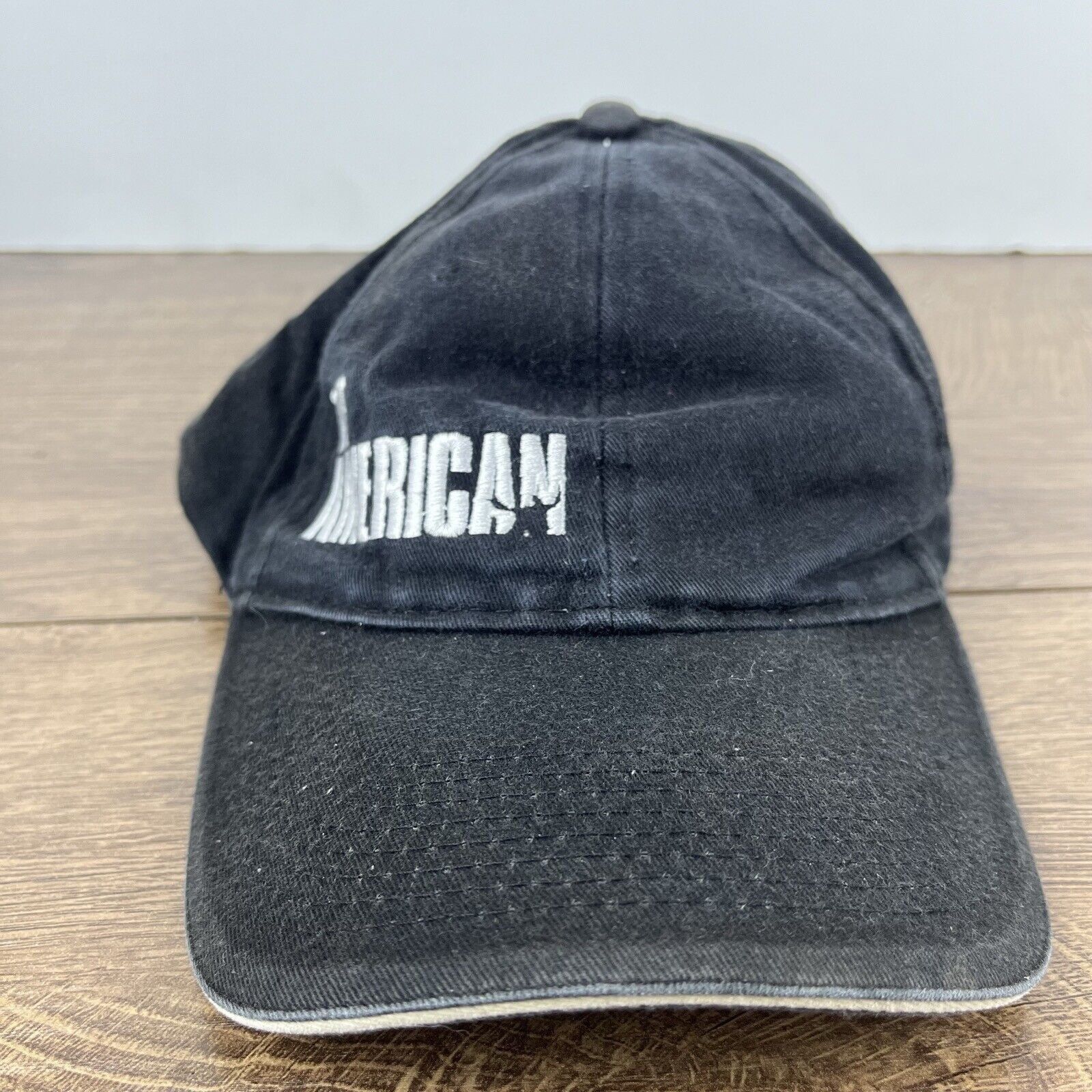 Other The American Hat Adjustable Hat Black Hat Adjustable Black A Size ONE SIZE - 3 Thumbnail