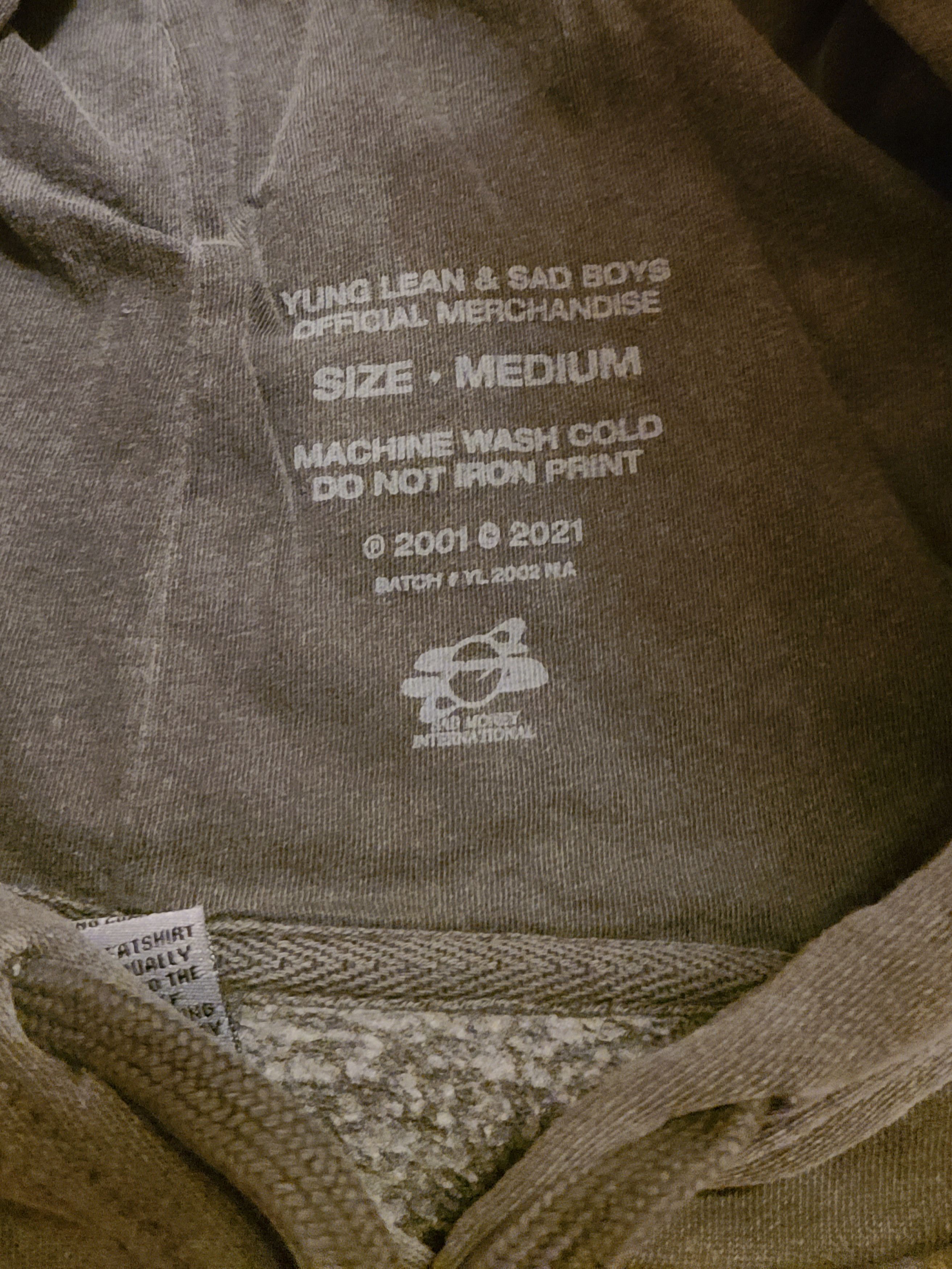 Yung Lean Warlord Yung Lean Hoodie (new/deadstock) Size US M / EU 48-50 / 2 - 7 Thumbnail