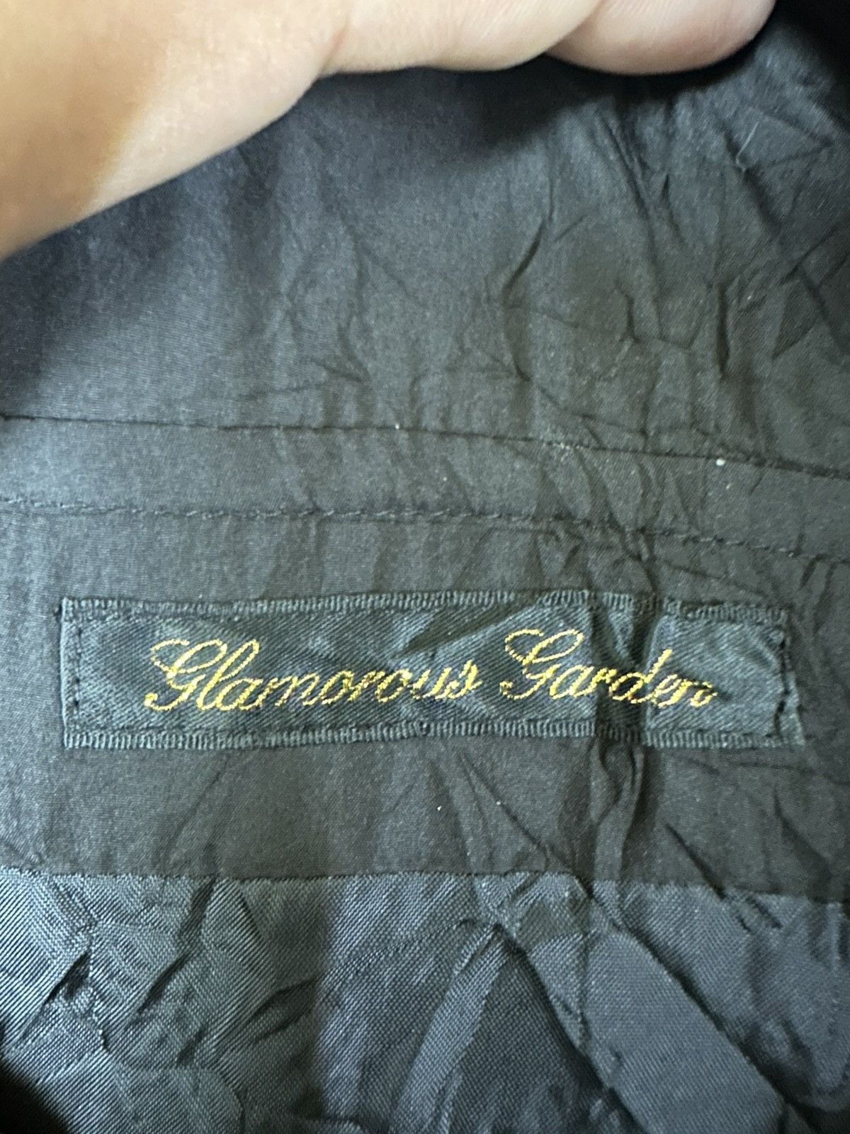 GOA 💥rare💥 GLAMOROUS GARDEN bono hidden hooded gothic jacket Size US M / EU 48-50 / 2 - 4 Thumbnail