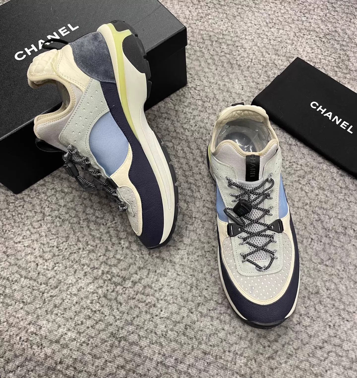 Chanel Chanel Color Blocked Sneakers 42 Clean Fresh Stylish Size US 9 / EU 42 - 4 Thumbnail