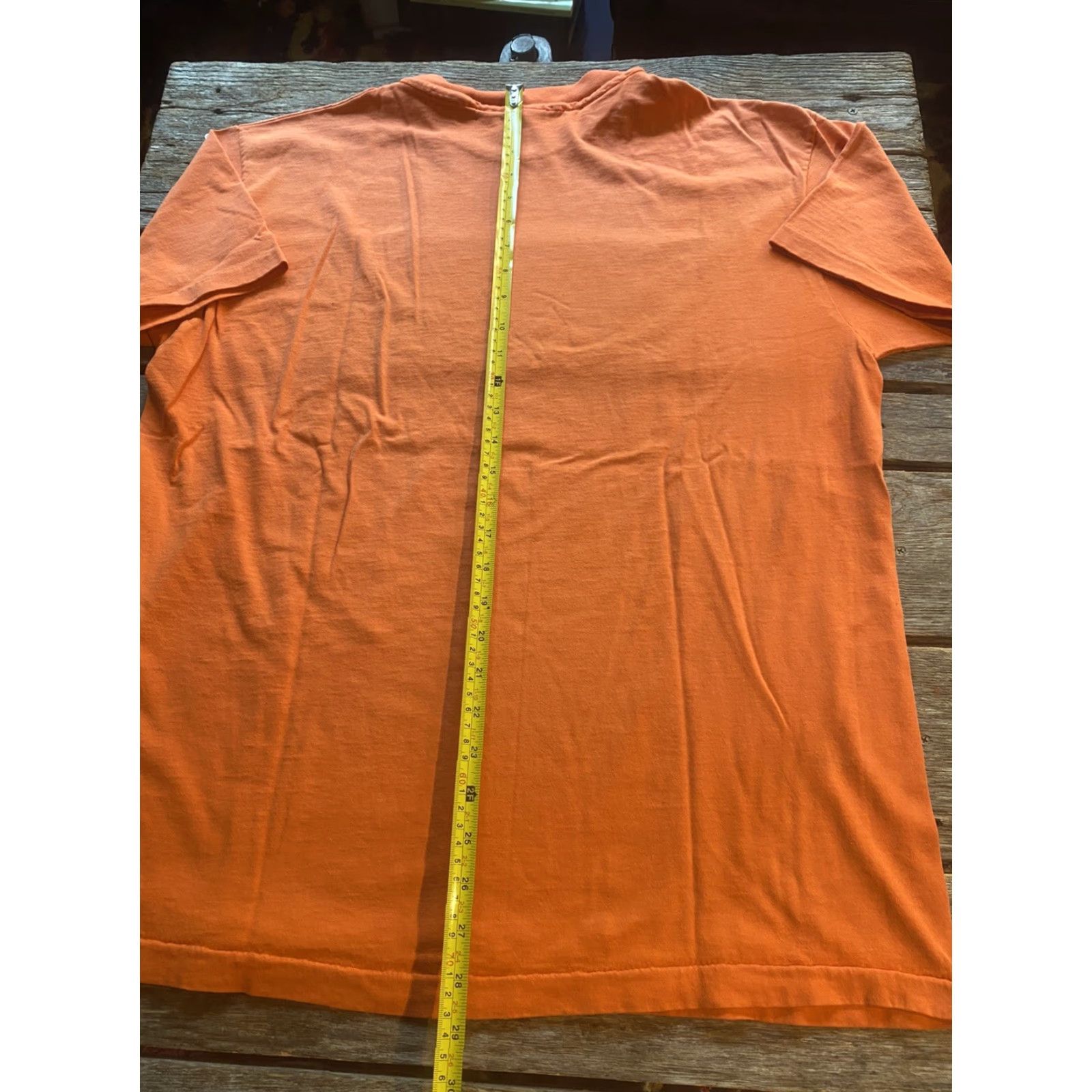 Vintage VINTAGE UBUR Short Sleeve Shirt Music Band Concert Fish Single Stitch XL Orange Cotton Crew Neck Men’s T-Shirt Size US XL / EU 56 / 4 - 7 Thumbnail