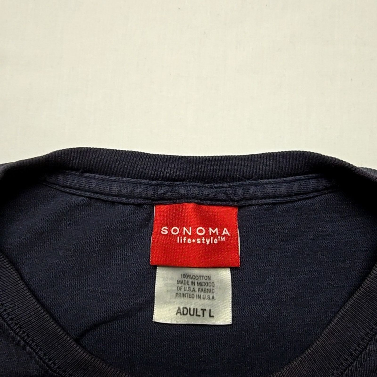 Sonoma United States America Eagle T-Shirt Patriotic Blue L Tee Size US L / EU 52-54 / 3 - 3 Thumbnail