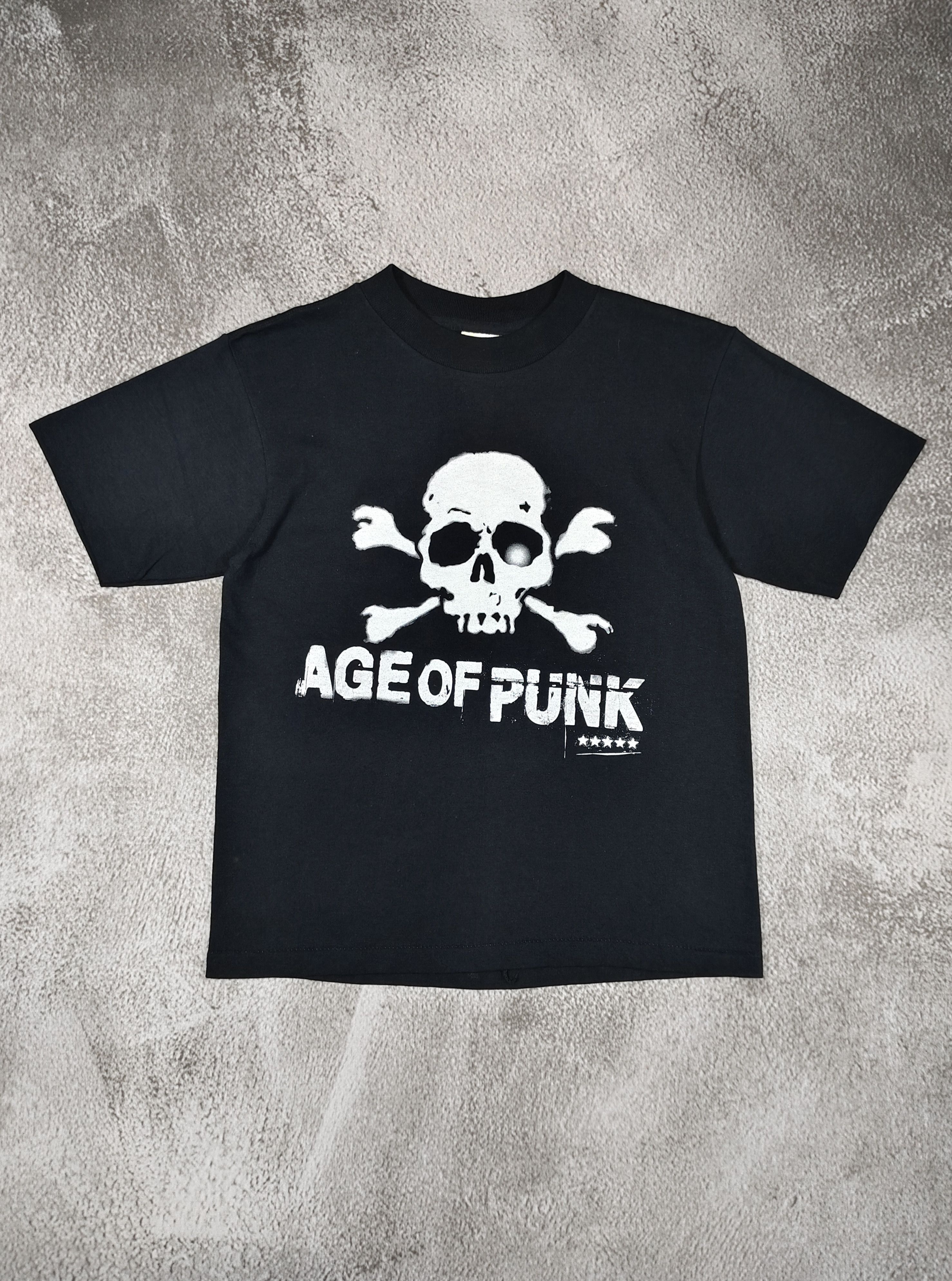 Band Tees 90s Age Of Punk Skull Graphic Streetwear Baby Tee Size US S / EU 44-46 / 1 - 1 Thumbnail