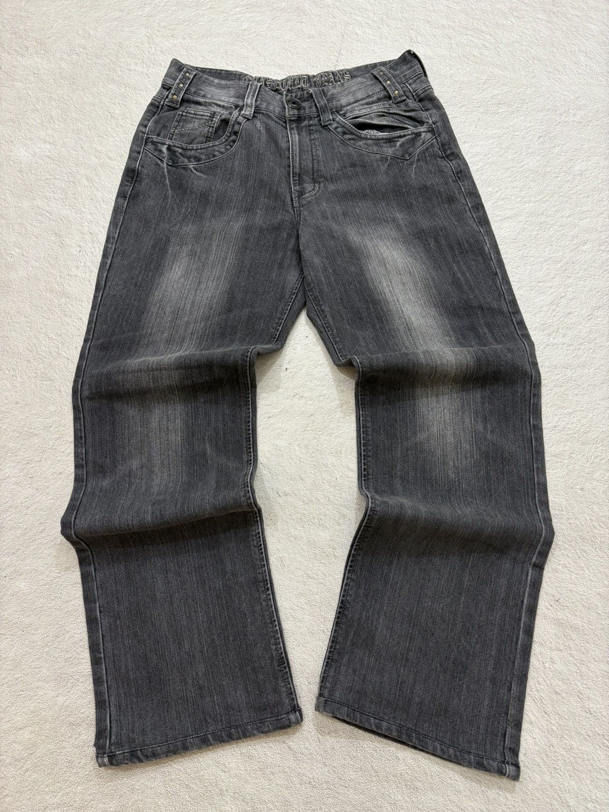 Number (N)ine 2000s CH jeans japan smokewash Denim y2k style Size US 31 - 1 Thumbnail