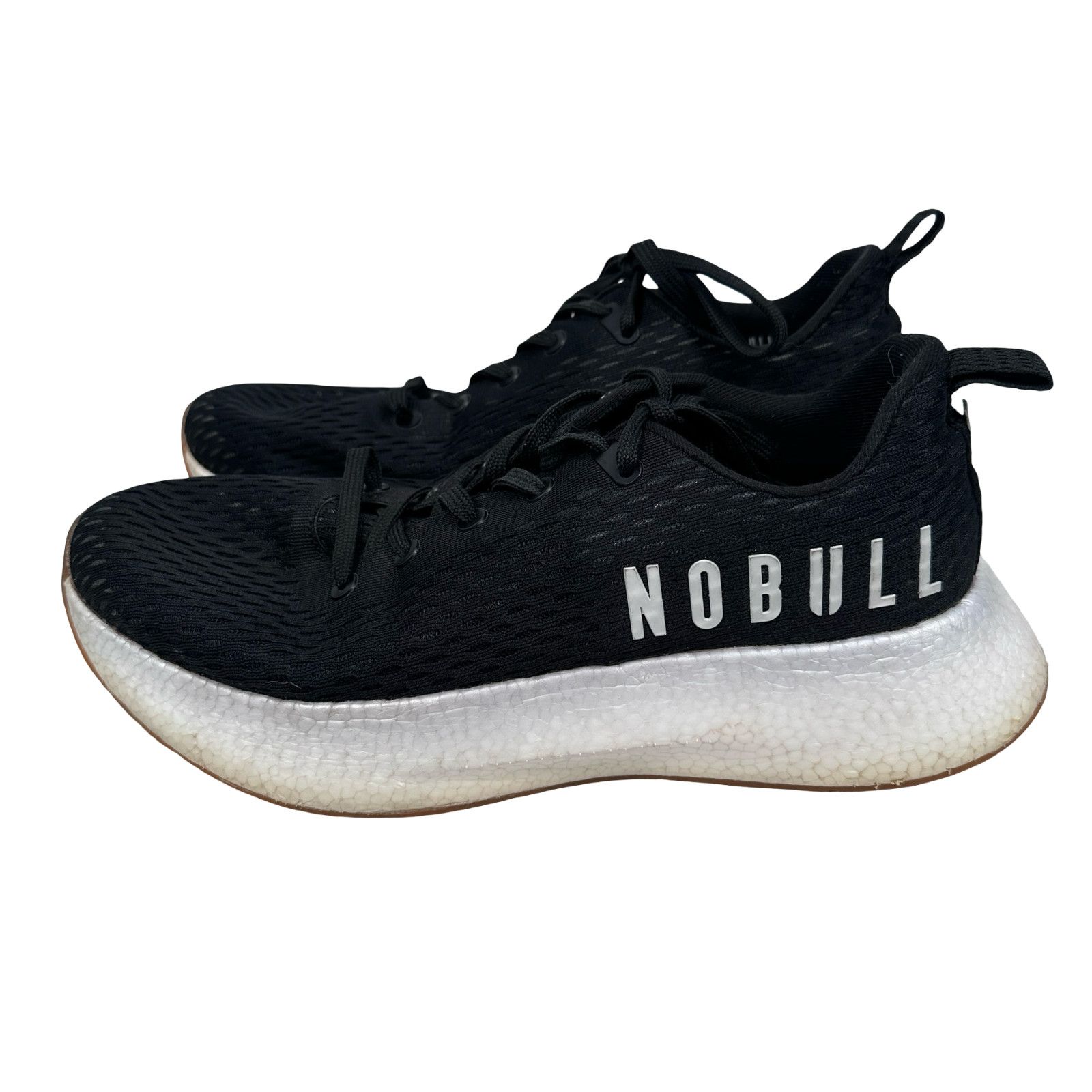 Other Nobull Journey Sneakers Unisex Men 10 Women 11.5 Black White Size US 10 / EU 43 - 3 Thumbnail