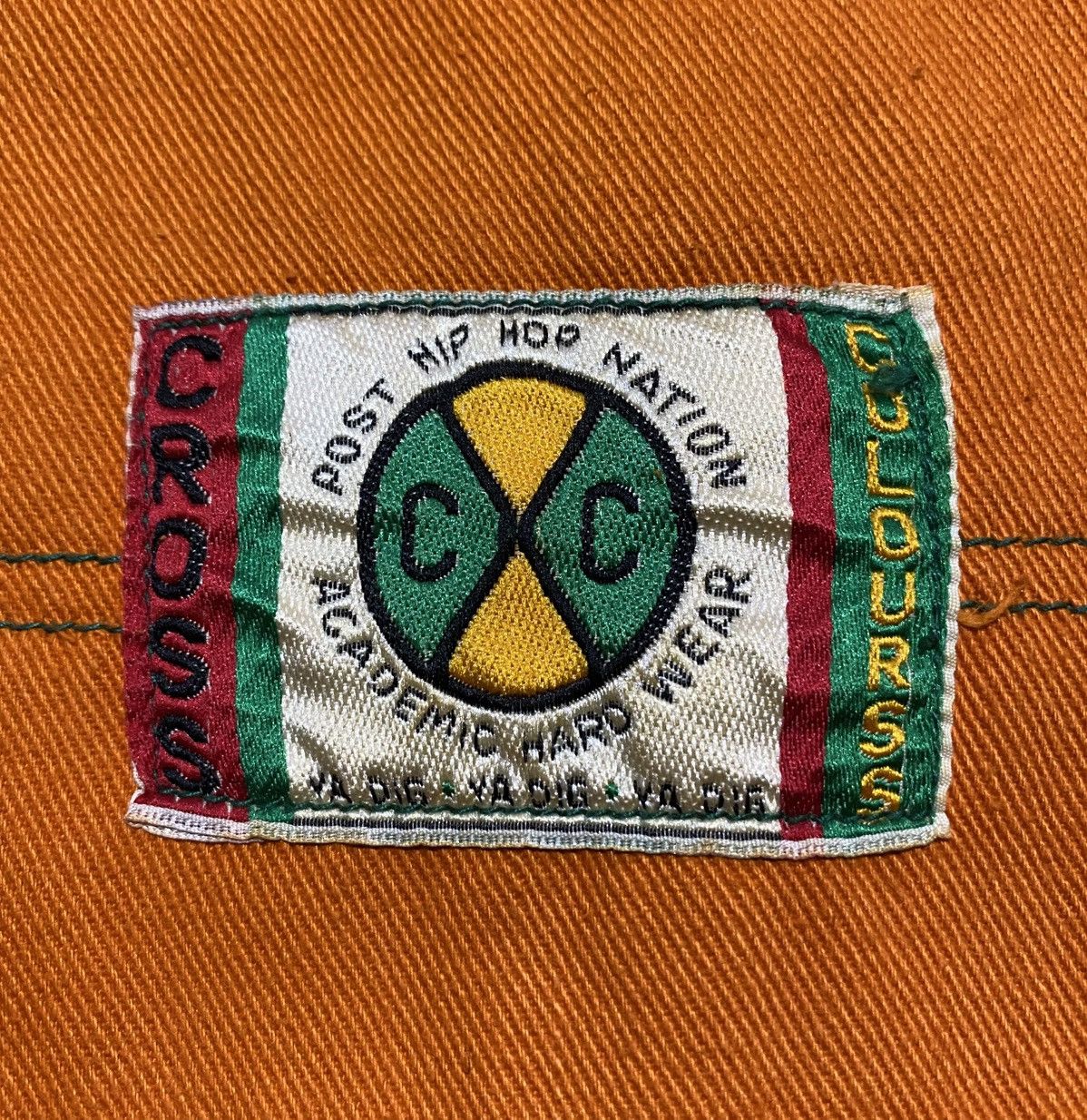Cross Colours Vintage Cross Colours Orange Baggy Jeans Size US 27 - 5 Thumbnail