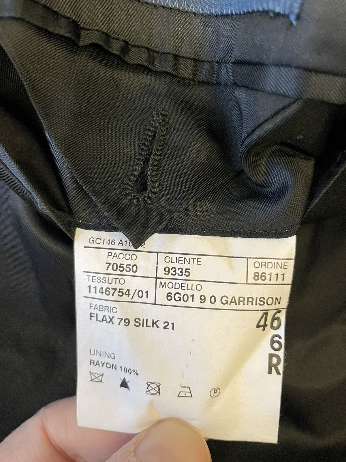 Polo Ralph Lauren × Vintage Vintage Single Breasted Herringbone Jacket Size 46R - 9 Thumbnail