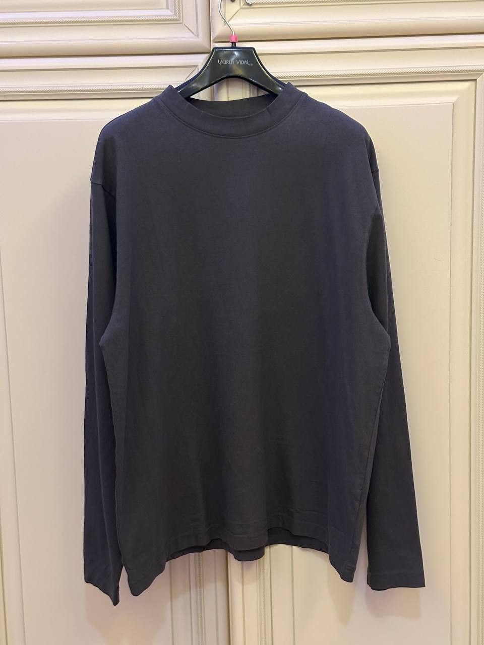 image of Yeezy Gap Longsleeve By Balenciaga in Dark Gray, Men's (Size XL)