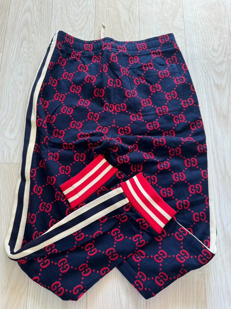 Gucci Gucci Size XS Full logo sports pants 2503-Nextarrow Size US 29 - 3 Thumbnail