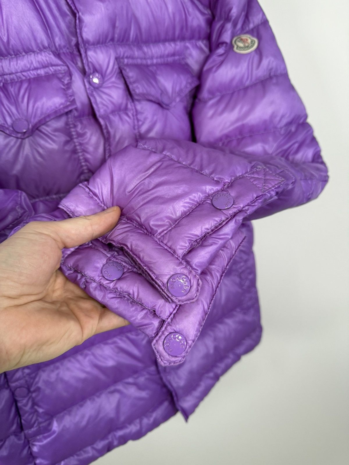 Moncler Moncler Men’s Jacket Gregoire Size 6 (XL) Lilac Size US XL / EU 56 / 4 - 3 Thumbnail