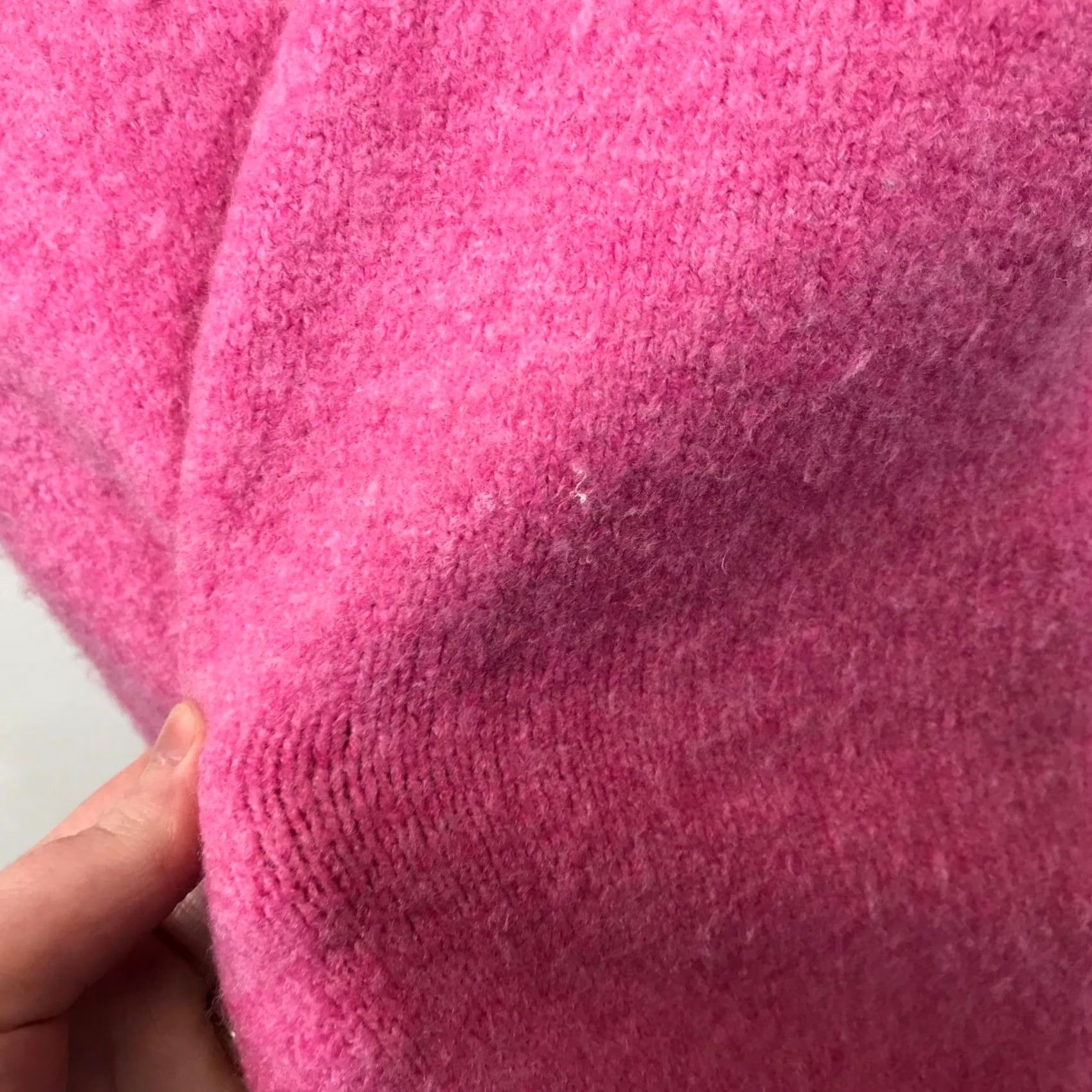 J.Crew J Crew V Neck Sweater Vest S Pink Extra Soft Sleeveless Size S / US 4 / IT 40 - 4 Thumbnail