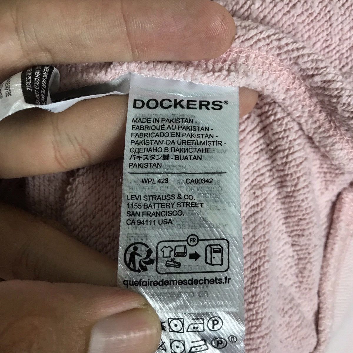 Dockers Vintage Dockers Plain Pullover Jumper Sweatshirt Size US S / EU 44-46 / 1 - 9 Thumbnail