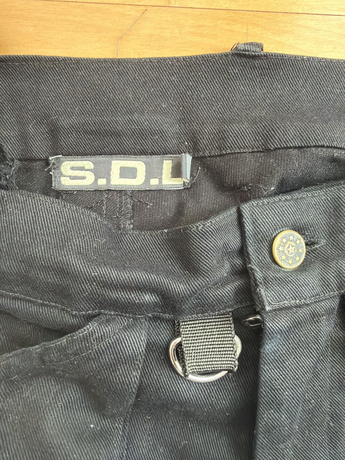 Japanese Brand Japanese S.D.U. black bondage pants Size US 32 / EU 48 - 8 Thumbnail
