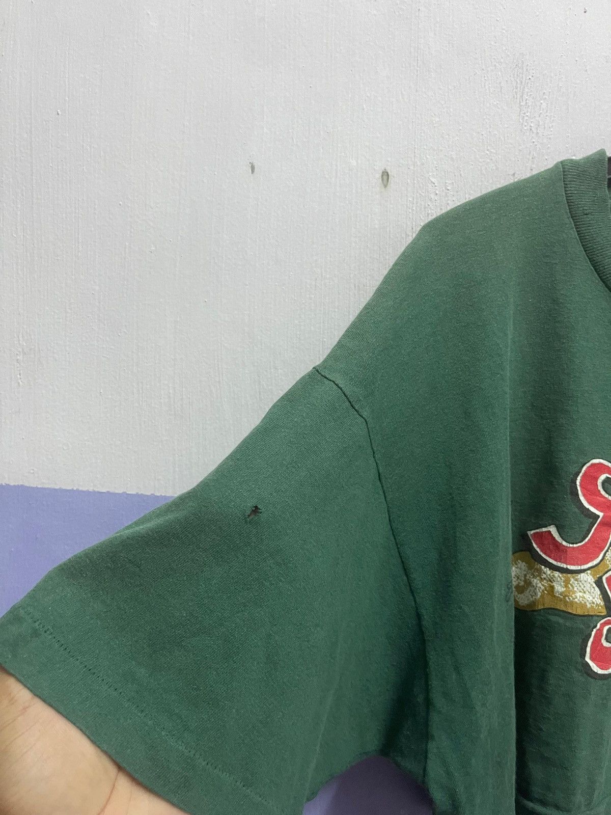 Band Tees Vintage 1995 Green Day Dookie Crop Tshirt Size US L / EU 52-54 / 3 - 15 Thumbnail