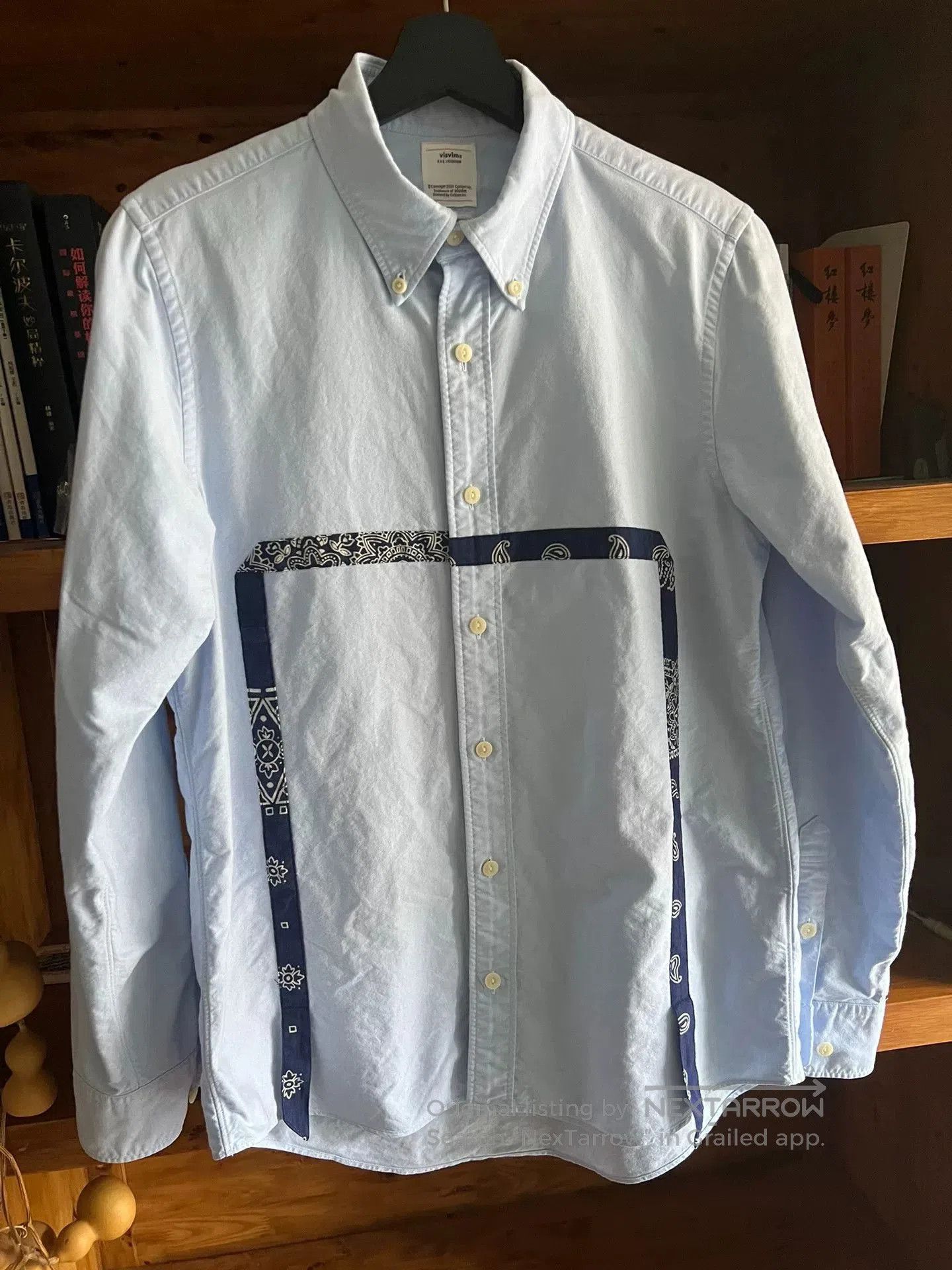 Visvim visvim 2018 Giza Cotton Indigo Shirt. Size US M / EU 48-50 / 2 - 2 Thumbnail