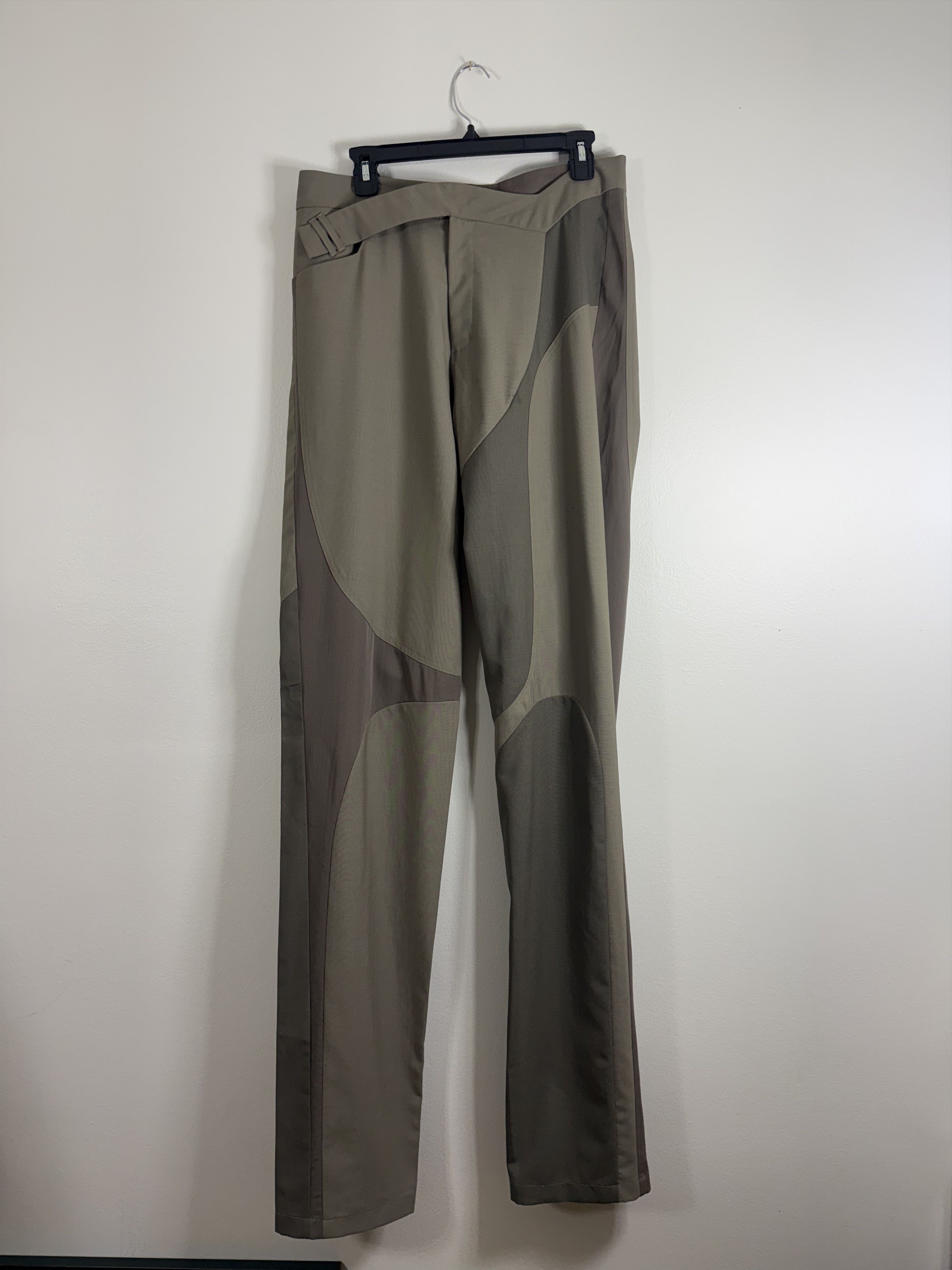 Mainline:RUS/Fr.CA/DE Multi-Panel Asymmetrical Technical Trousers Size US 32 / EU 48 - 1 Thumbnail