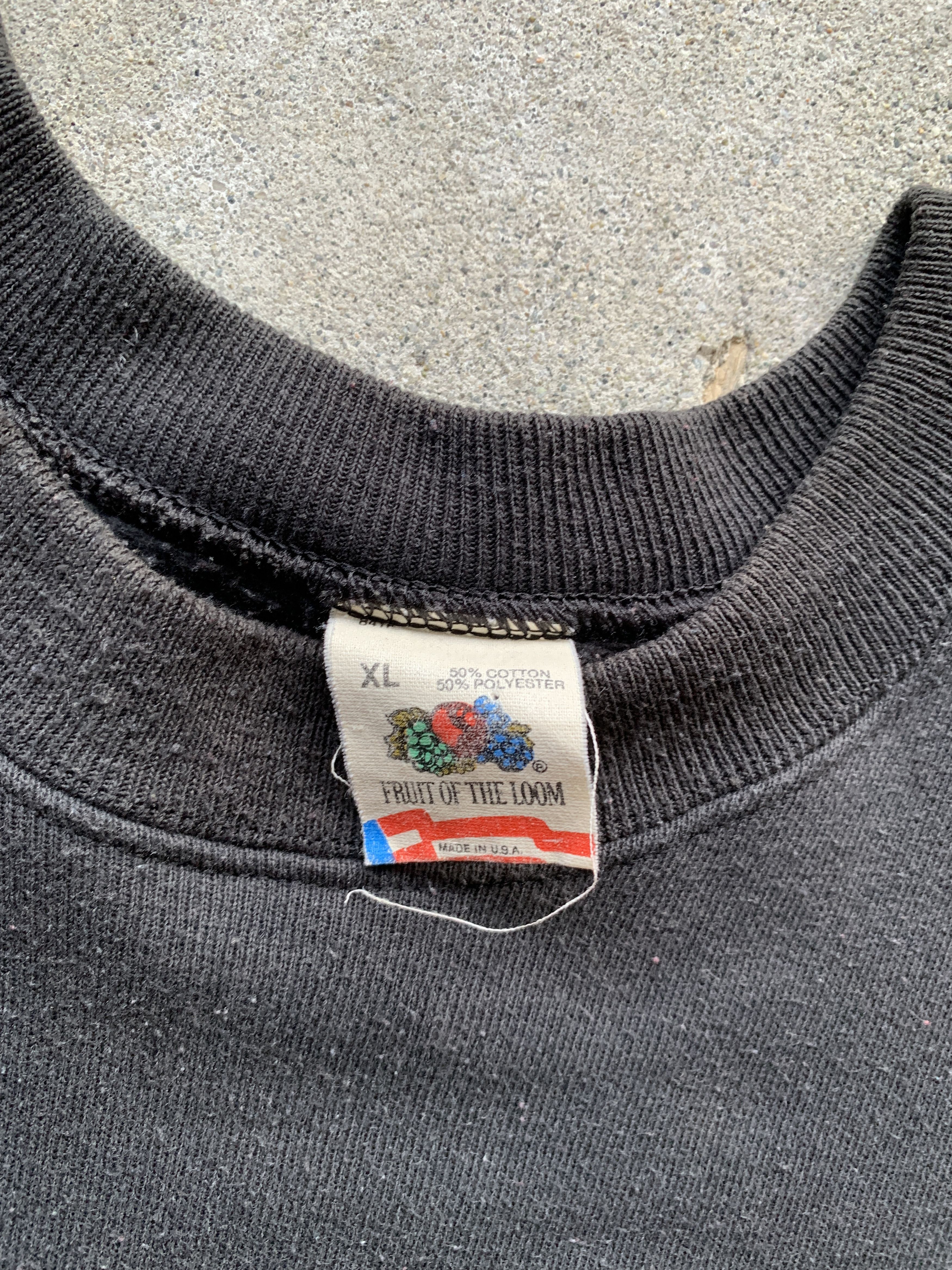 Vintage Vintage 90's Lake Tahoe Beach Club Sweatshirt Size US XL / EU 56 / 4 - 3 Thumbnail