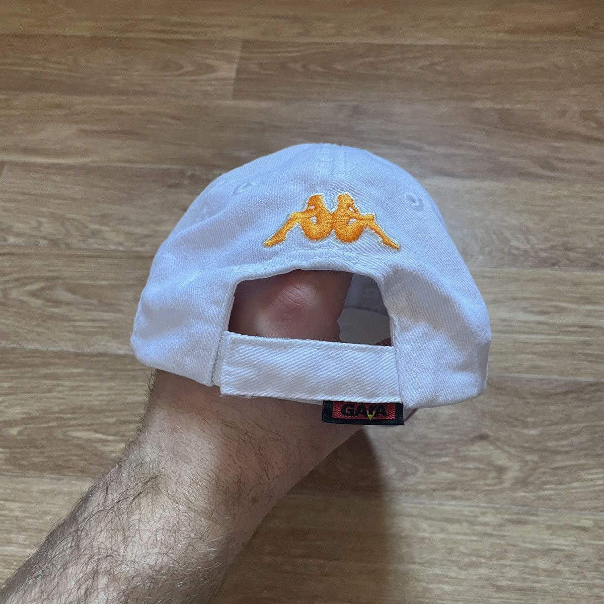 Kappa Vintage AS Roma Kappa White Football Soccer Cap Size ONE SIZE - 5 Thumbnail