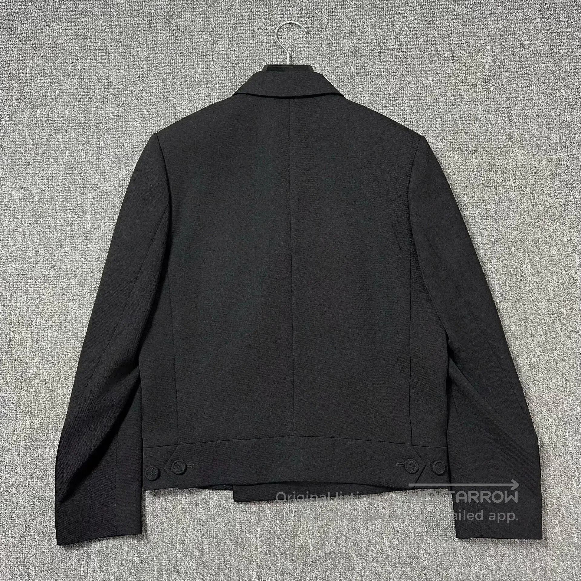 Dior Dior Man Black Peak Lapel Wool Blazer. Size US S / EU 44-46 / 1 - 4 Thumbnail
