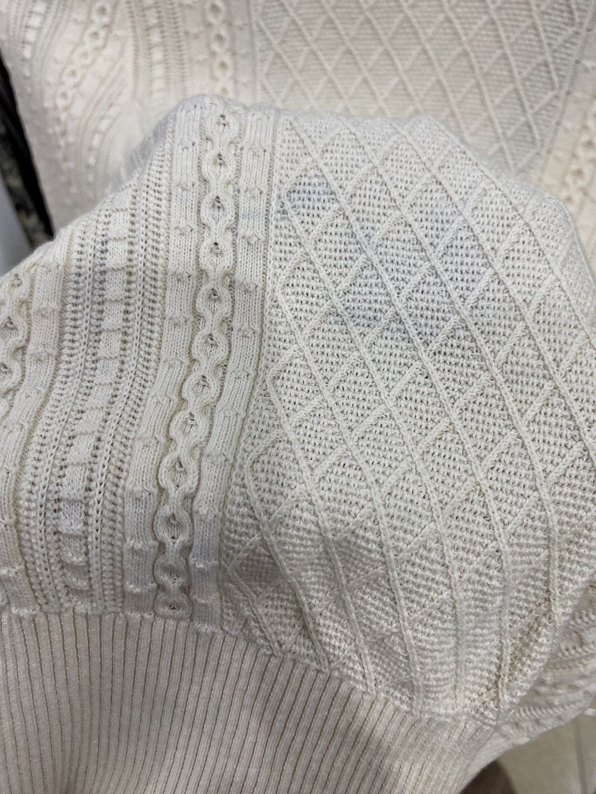 Chanel Chanel Bicolor Knit Cardigan Size XS / US 0-2 / IT 36-38 - 8 Thumbnail