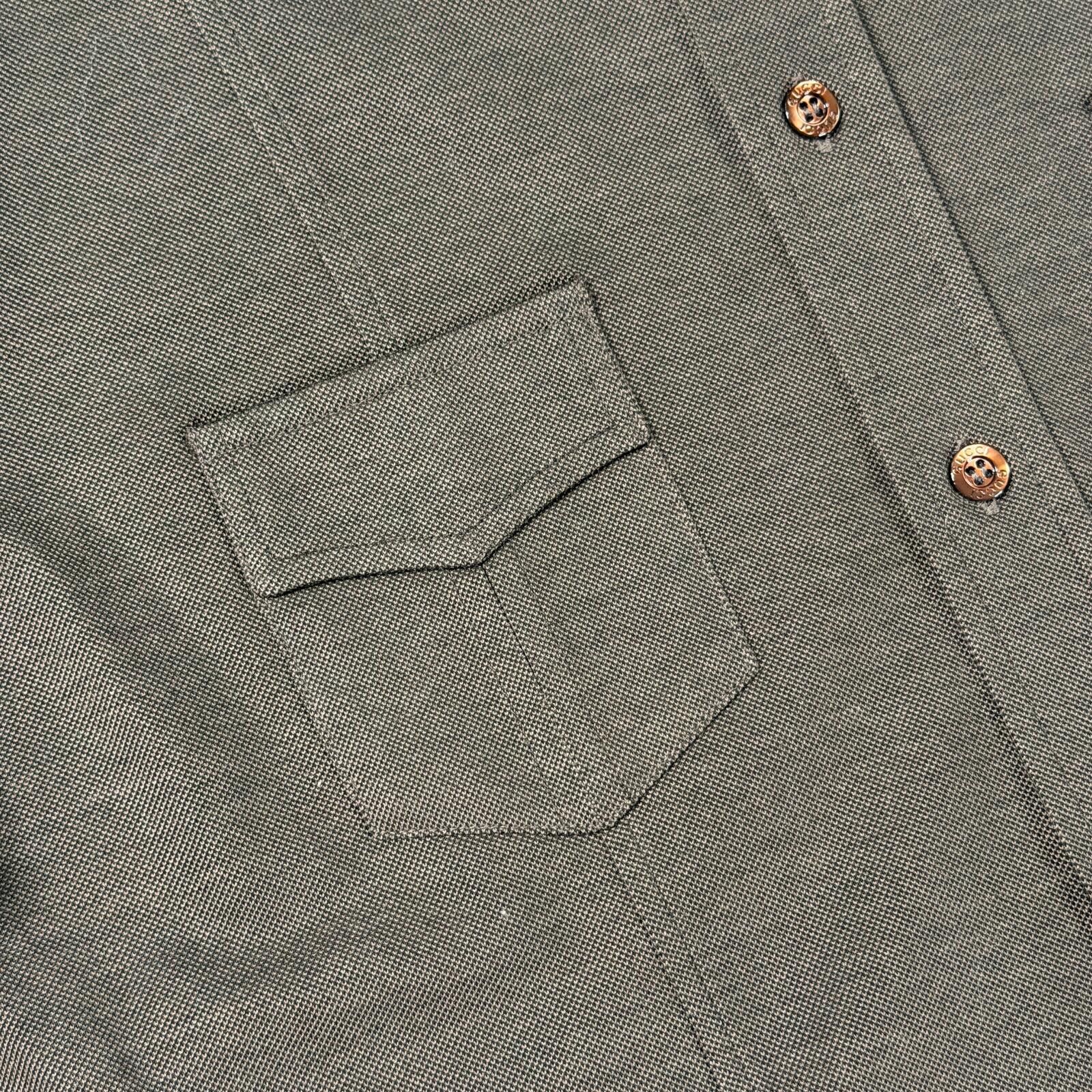 Gucci Gucci Short Sleeve Military Style Shirt Size US L / EU 52-54 / 3 - 7 Thumbnail