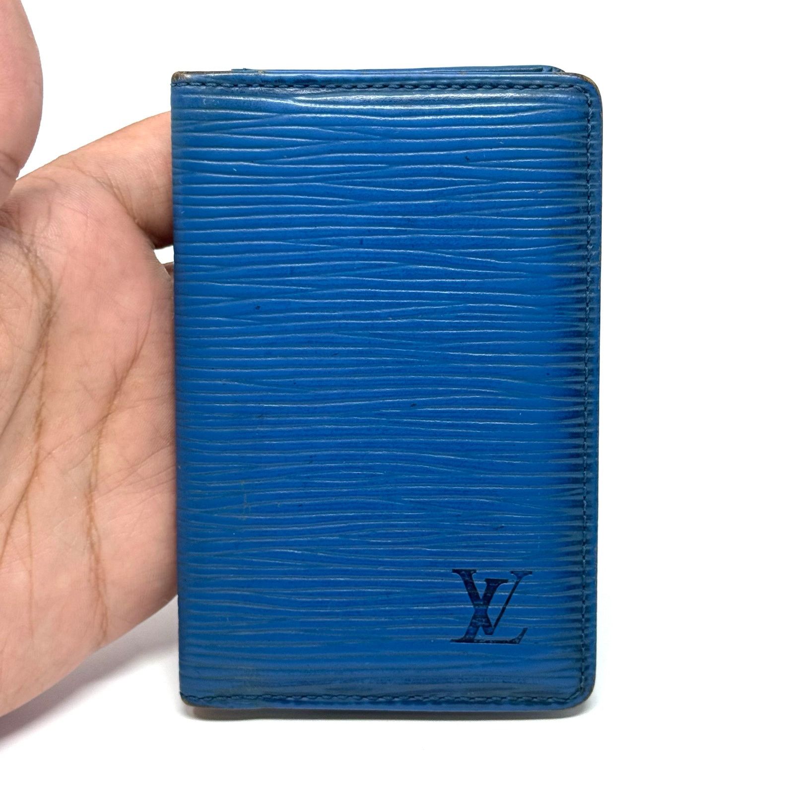 Louis Vuitton Louis Vuitton Blue Bifold Wallet Size ONE SIZE - 5 Thumbnail