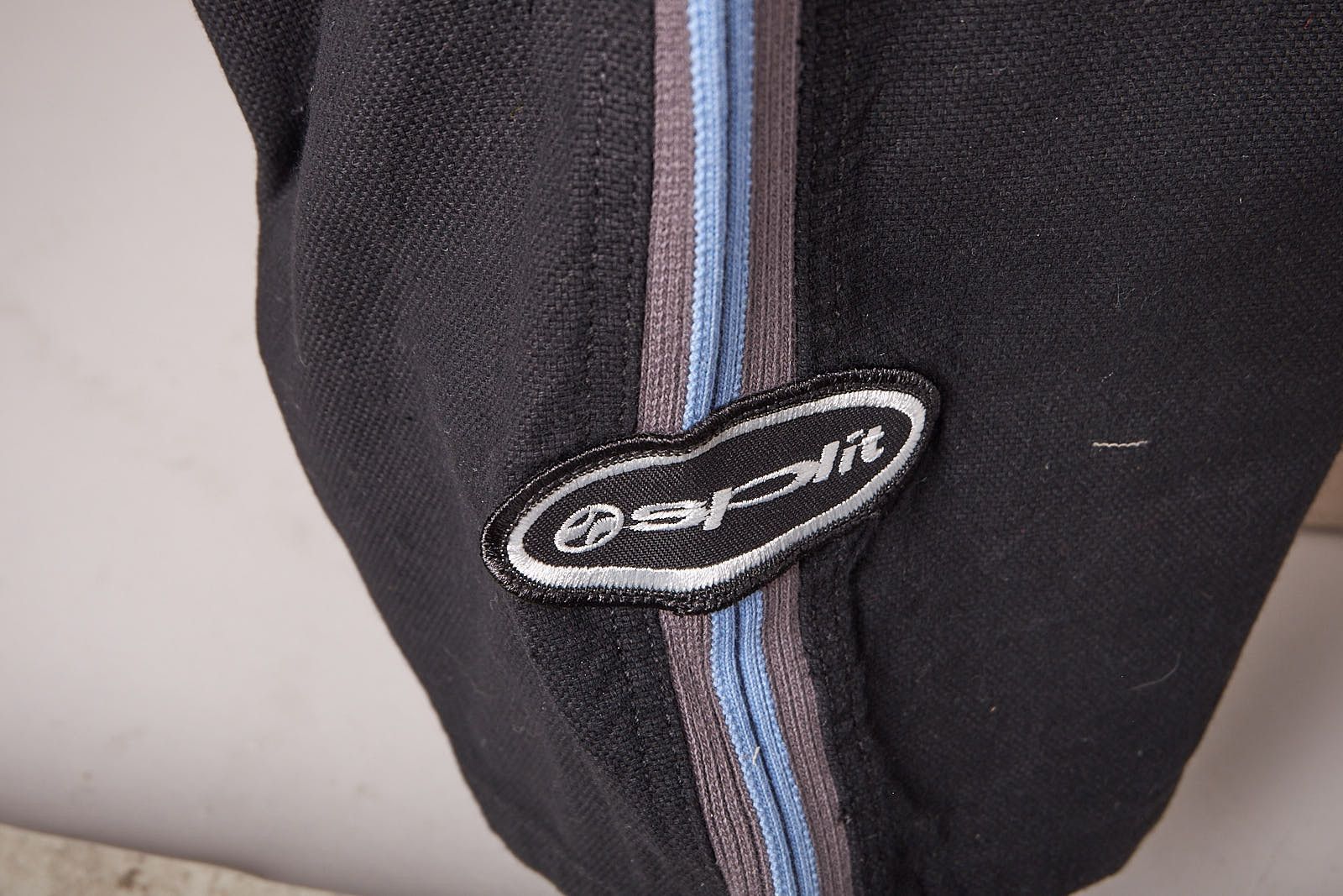Split 1990s Deadstock Skateboarding Split Wide Baggy Black Pants Size US 34 / EU 50 - 7 Thumbnail