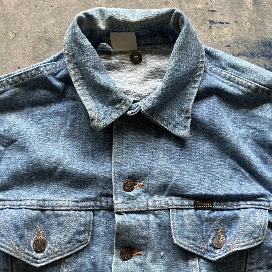 Wrangler Vintage 70s Wrangler Denim Jacket Size Medium Size US M / EU 48-50 / 2 - 4 Thumbnail