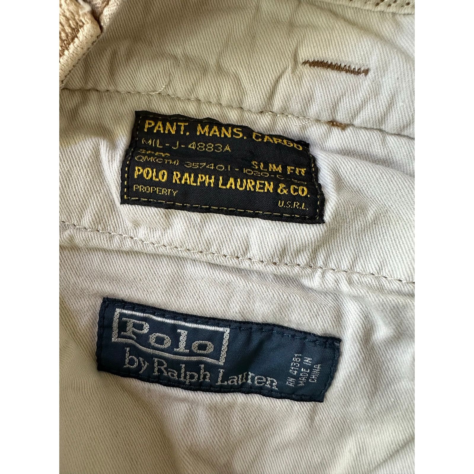 Ralph Lauren Ralph Lauren Paratrooper Pants Mens Multi Pocket Military Size US 34 / EU 50 - 2 Thumbnail